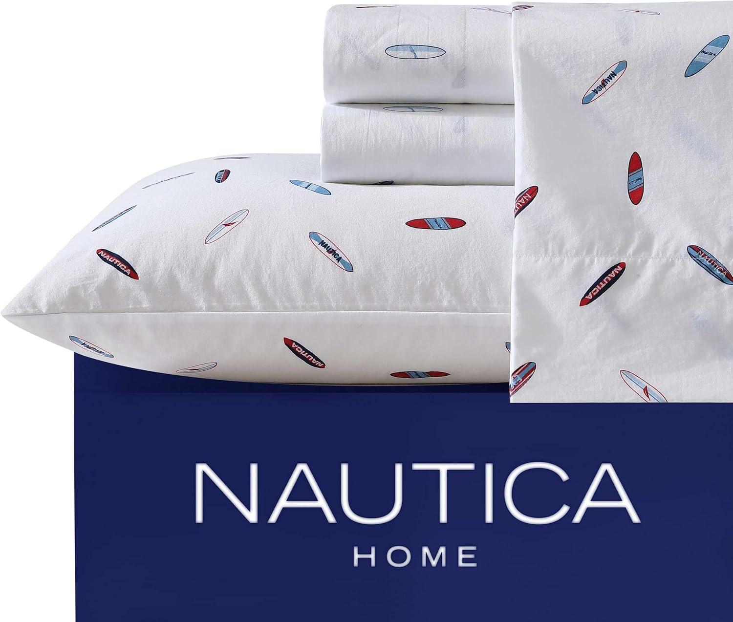 Nautica Printed Cotton Percale Sheet Sets