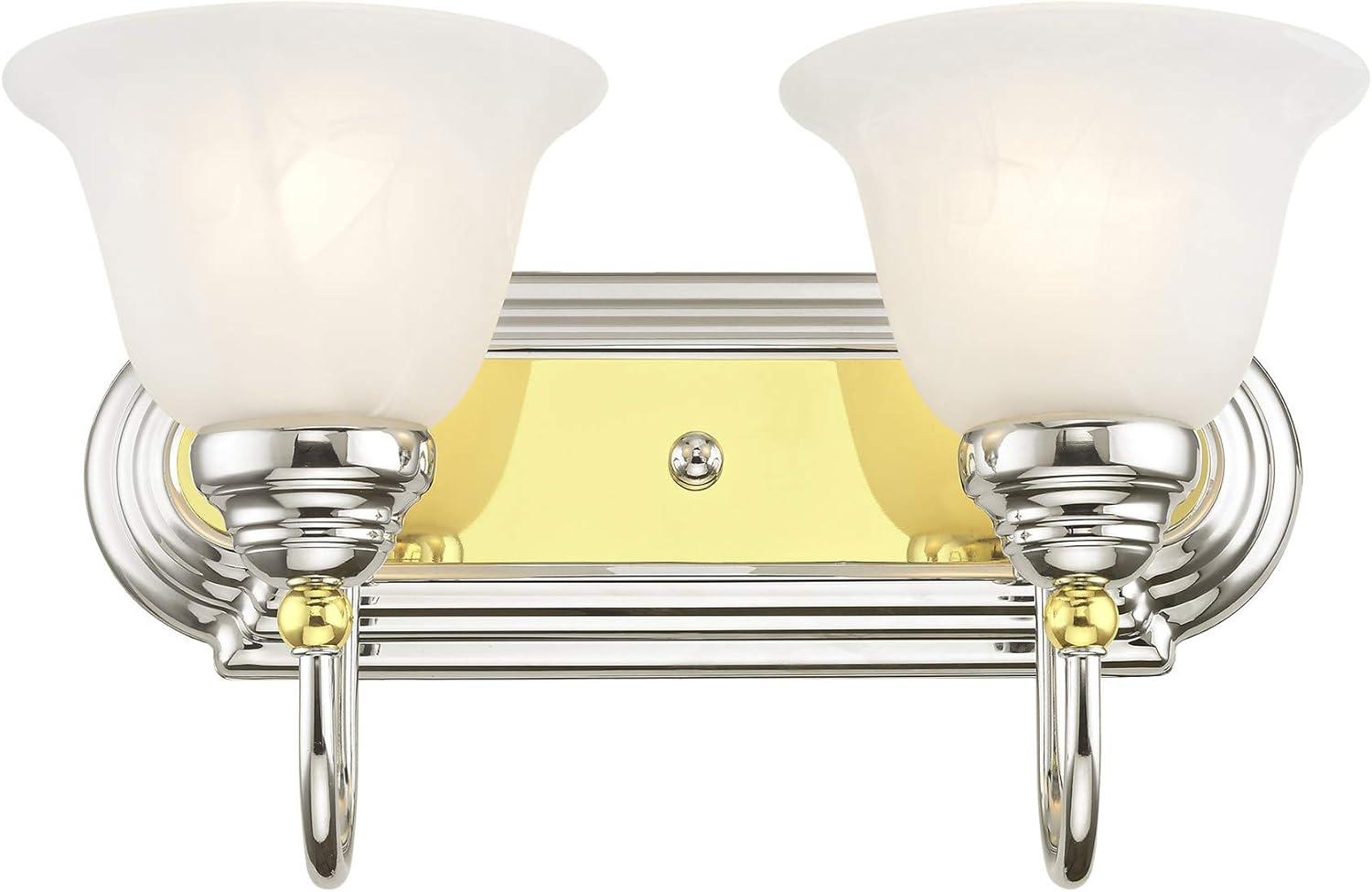 Livex Lighting Belmont 2 - Light Vanity in  Polished Chrome