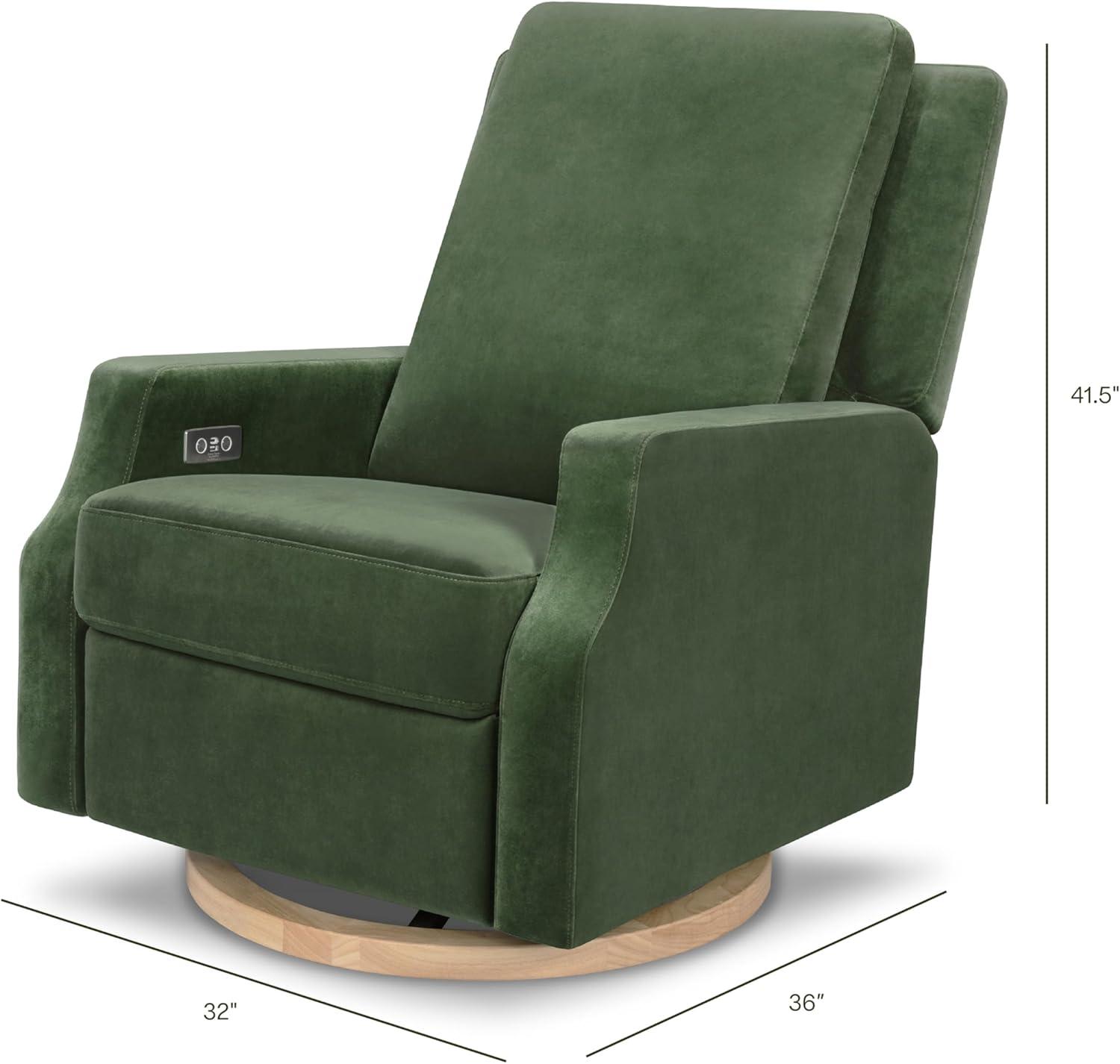 Crewe Electronic Recliner and Swivel Glider in Eco-Performance Fabric