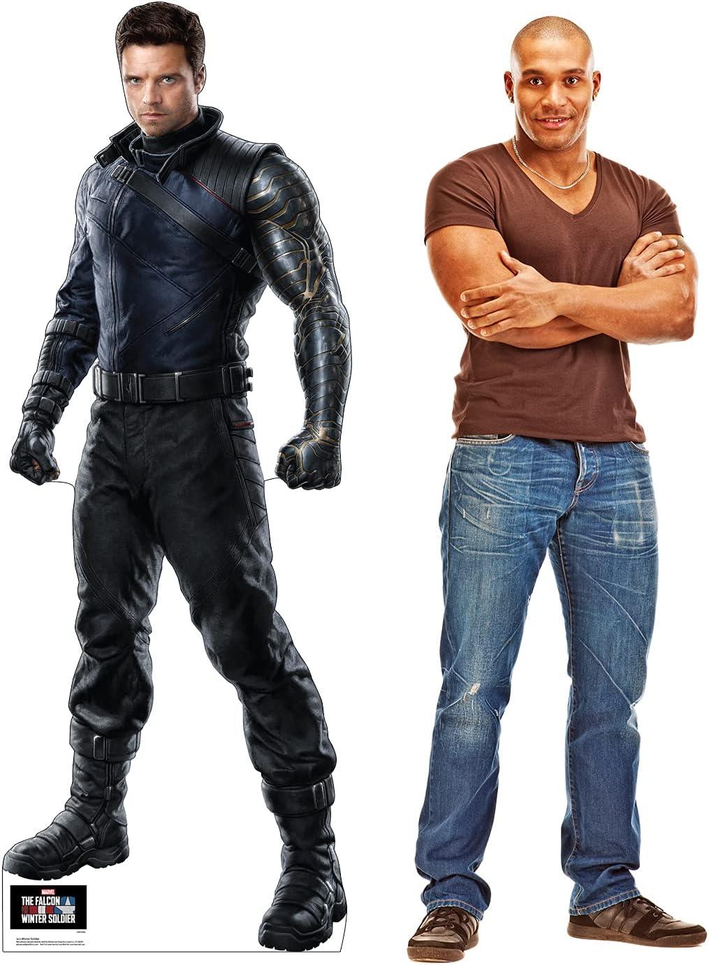 Advanced Graphics 3435 72 x 26 in. Winter Soldier Cardboard Cutout, Marvel - Falcon & Winter Soldier