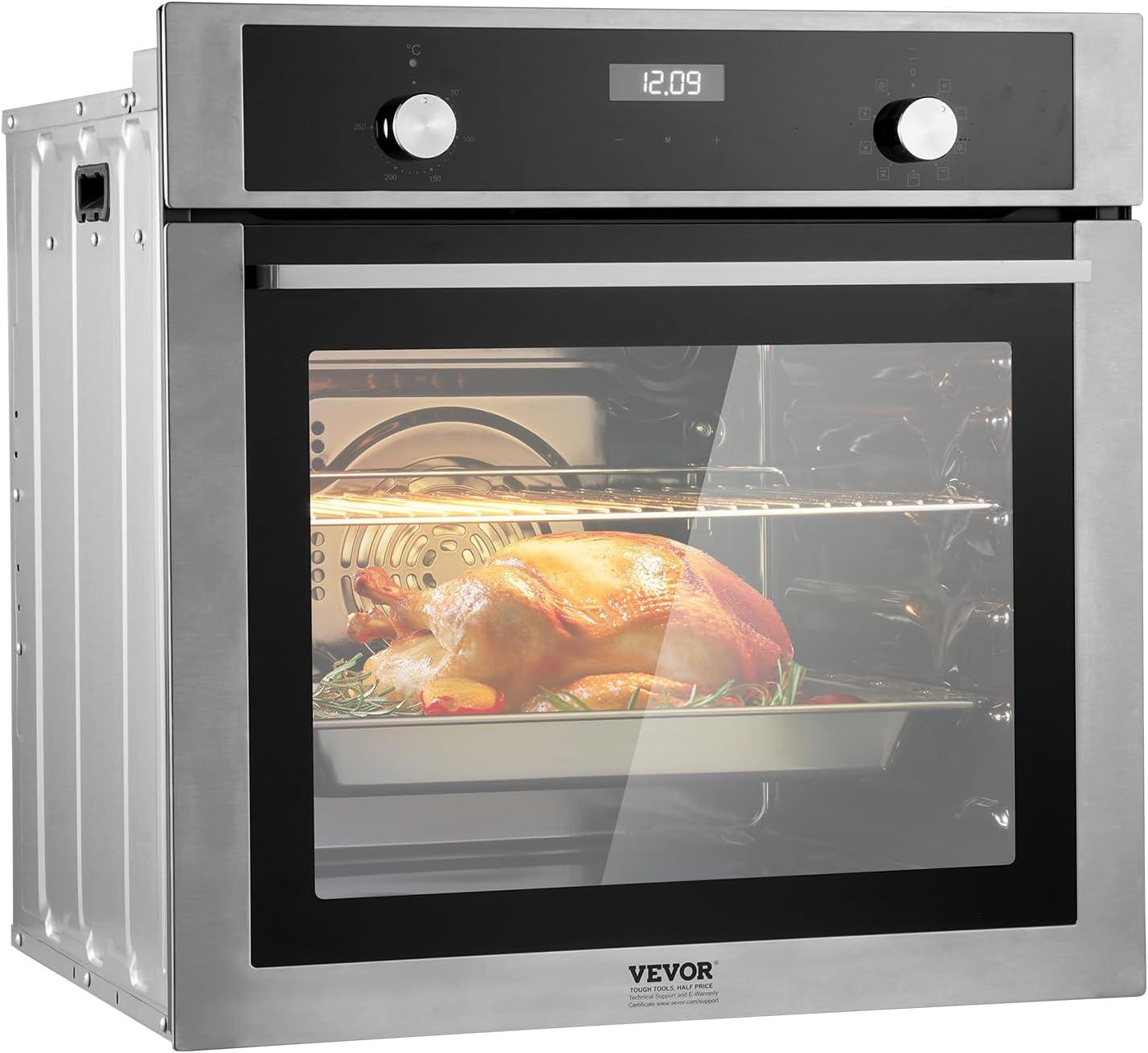 Stainless Steel 24" Convection Self-Cleaning Single Wall Oven