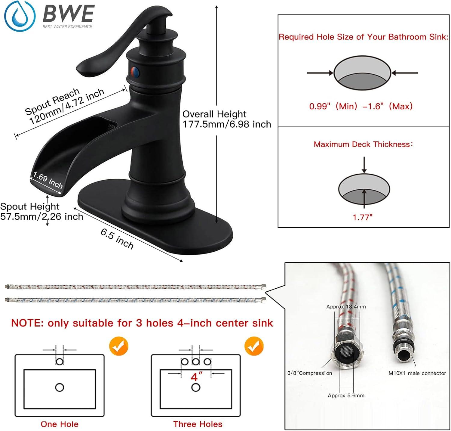 Single-Hole Single-handle Bathroom Faucet