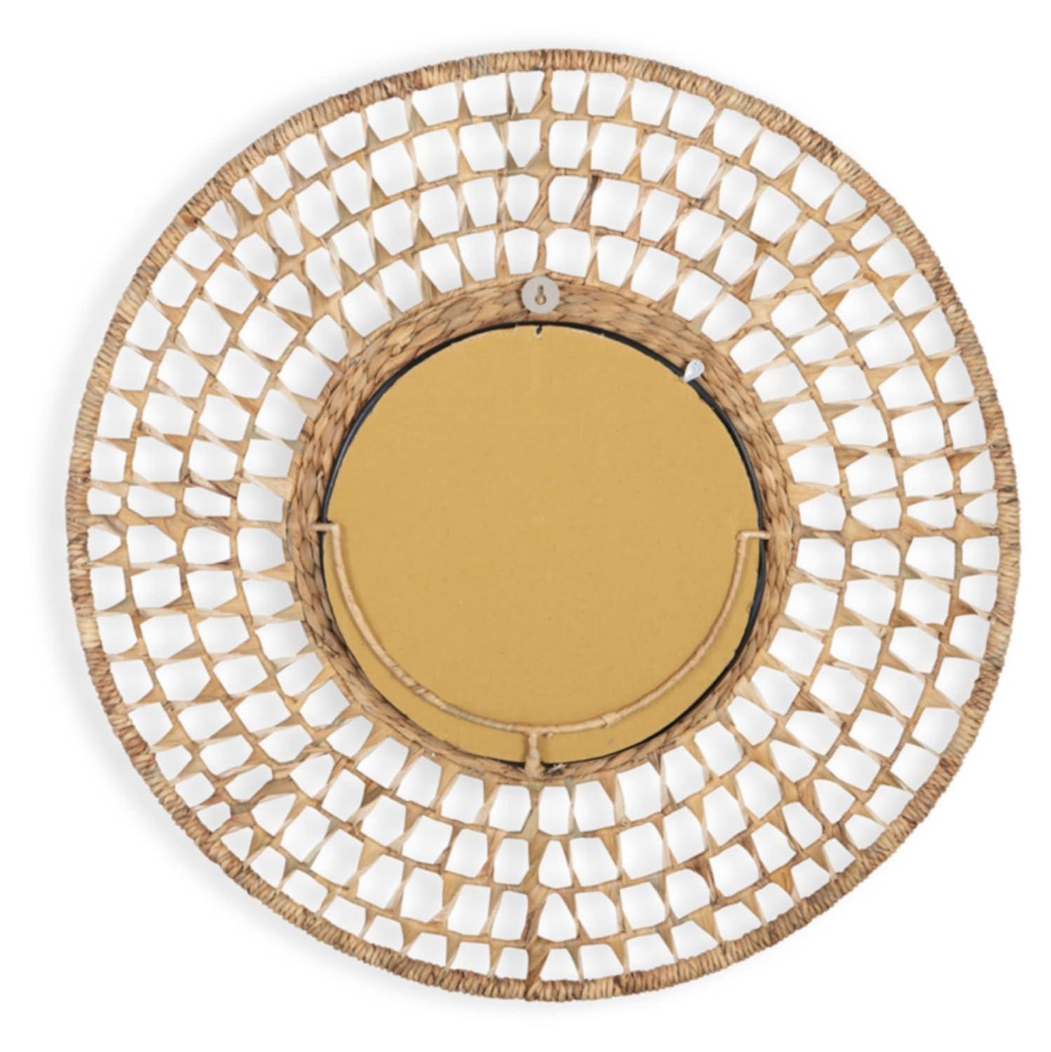 Signature Design by Ashley Casual Deltlea Accent Mirror  Natural