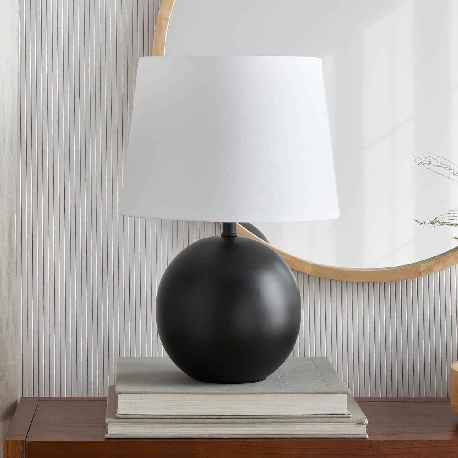 18" Modern Round Table Lamp - Nourison