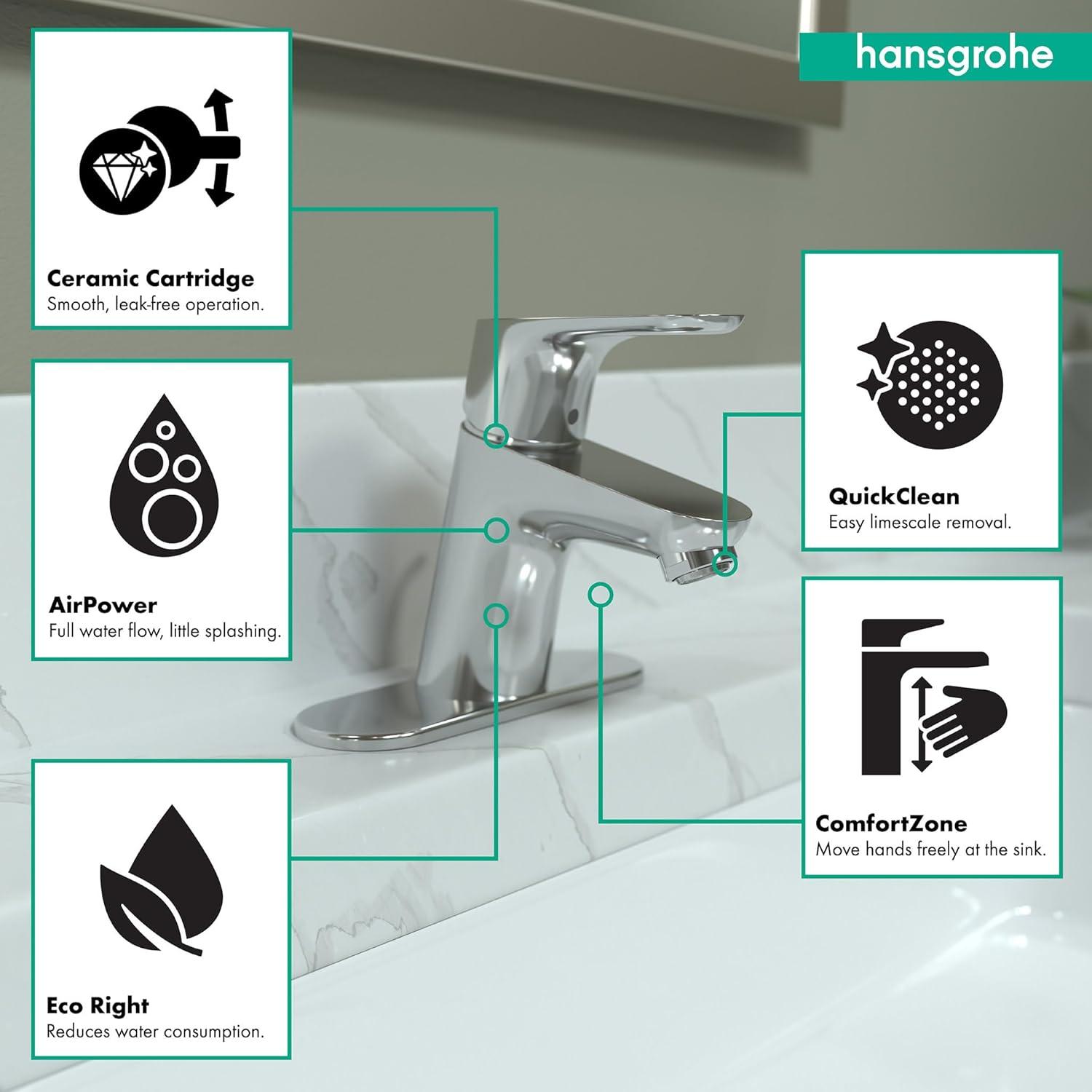 Focus E 70 Single Hole Bathroom Faucet