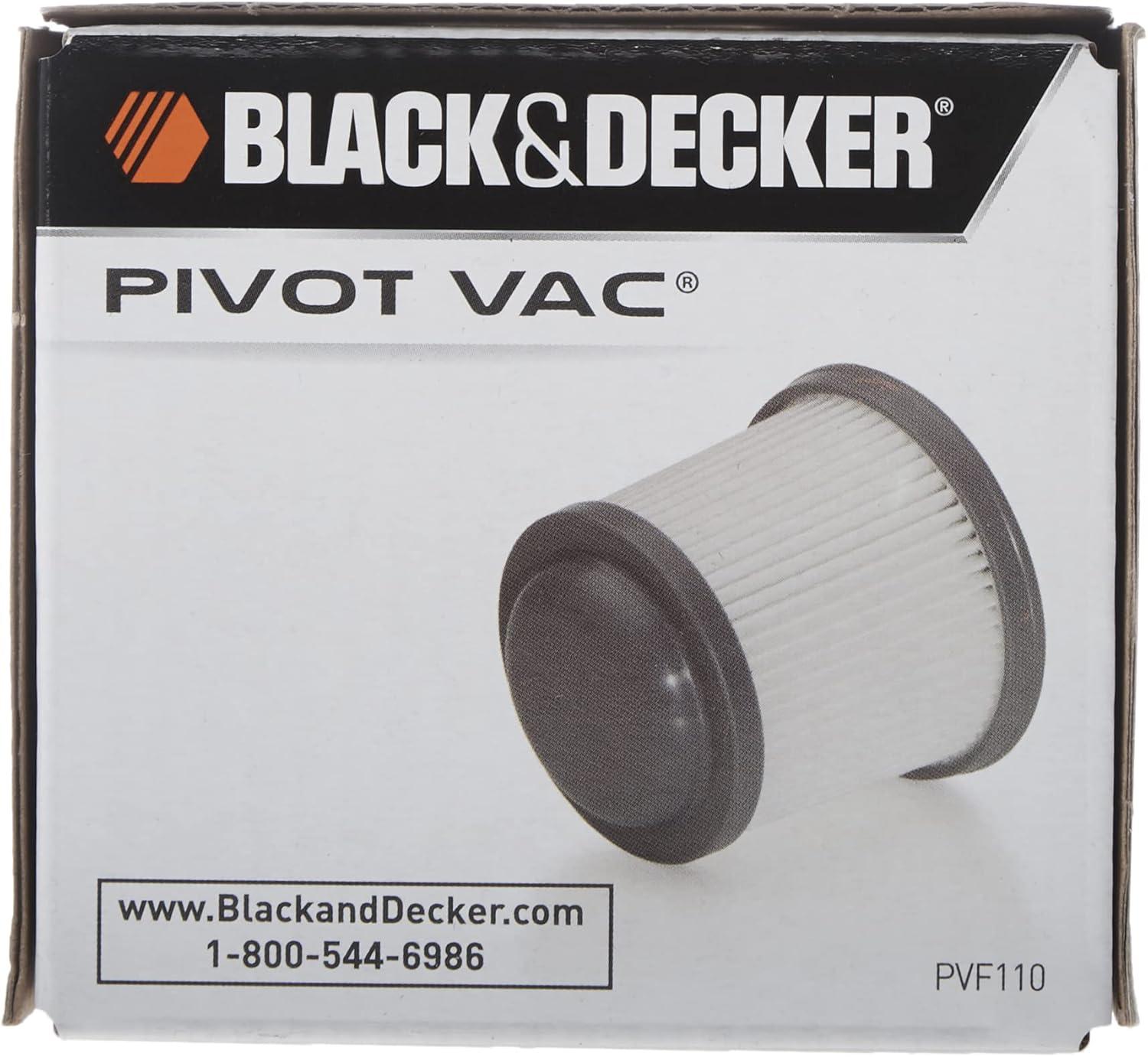 BLACK+DECKER Replacement Filter for PHV1810/PHV1210 Pivot Vacuum, PVF110