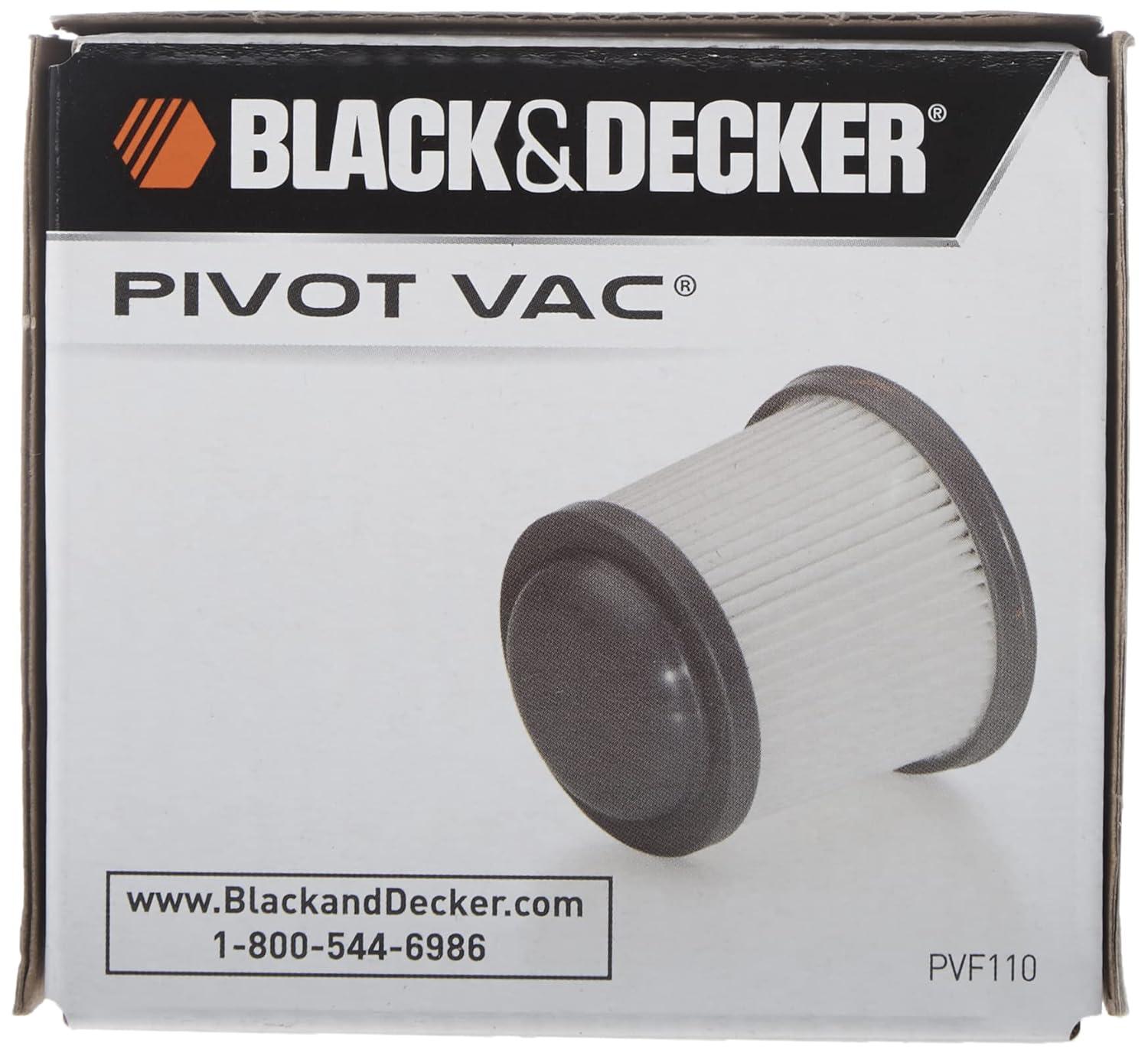 BLACK+DECKER Replacement Filter for PHV1810/PHV1210 Pivot Vacuum, PVF110