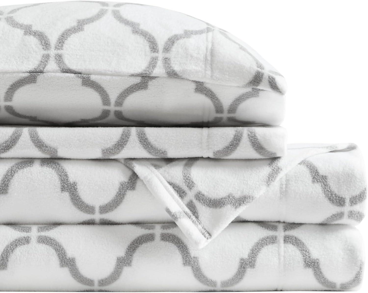 Madison Park Micro Fleece Sheet Set