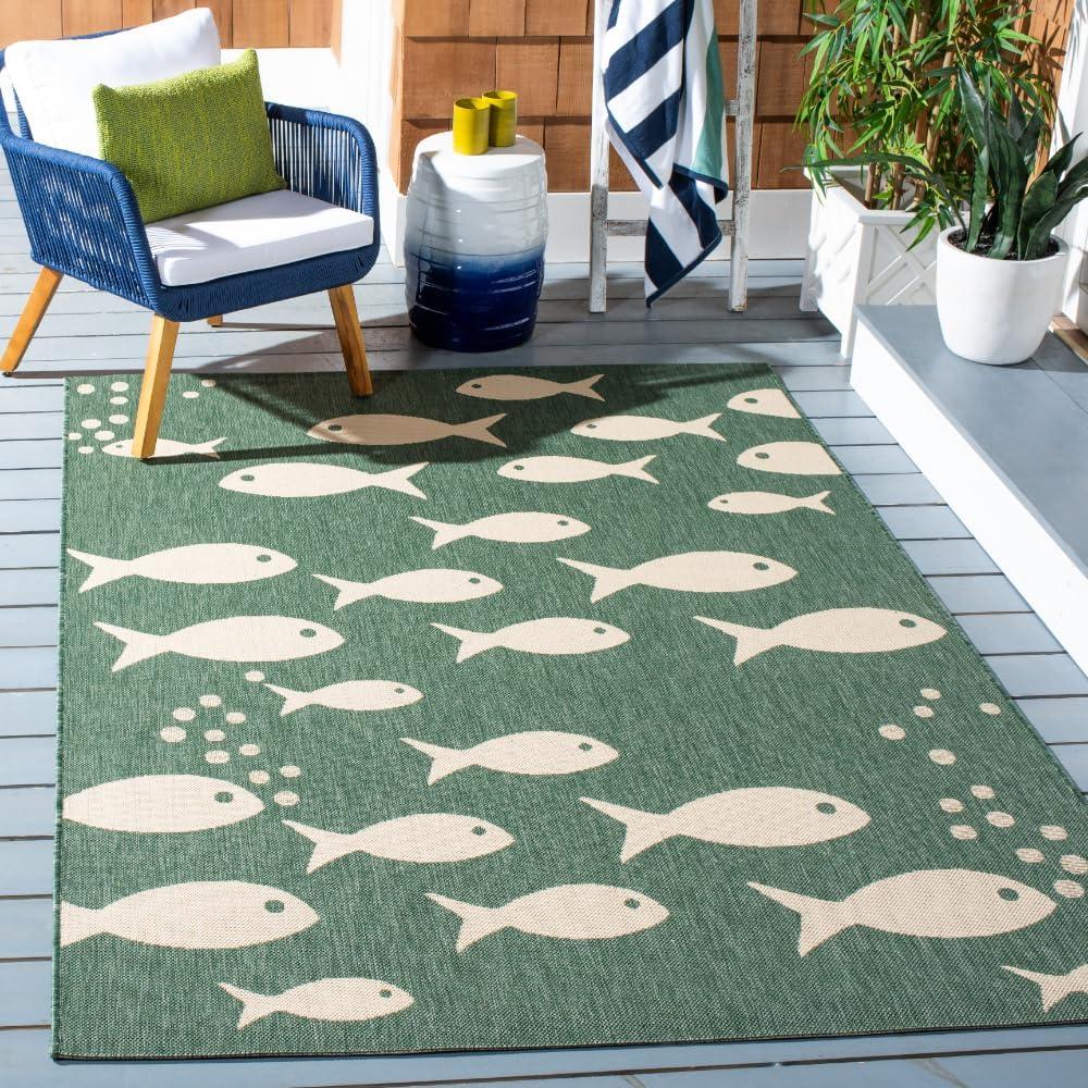 Courtyard CY6012 Power Loomed Indoor/Outdoor Area Rug  - Safavieh