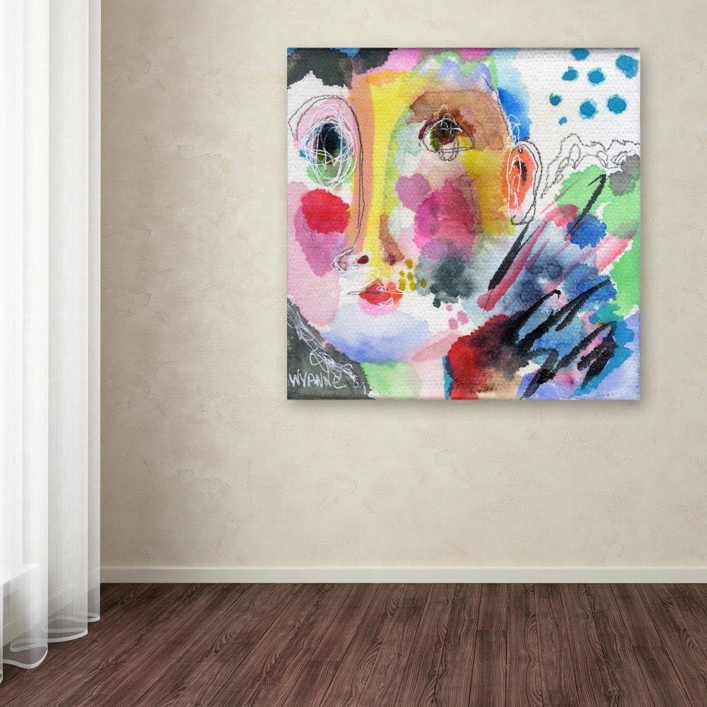 Trademark Fine Art 'Always The Warrior' Canvas Art by Wyanne