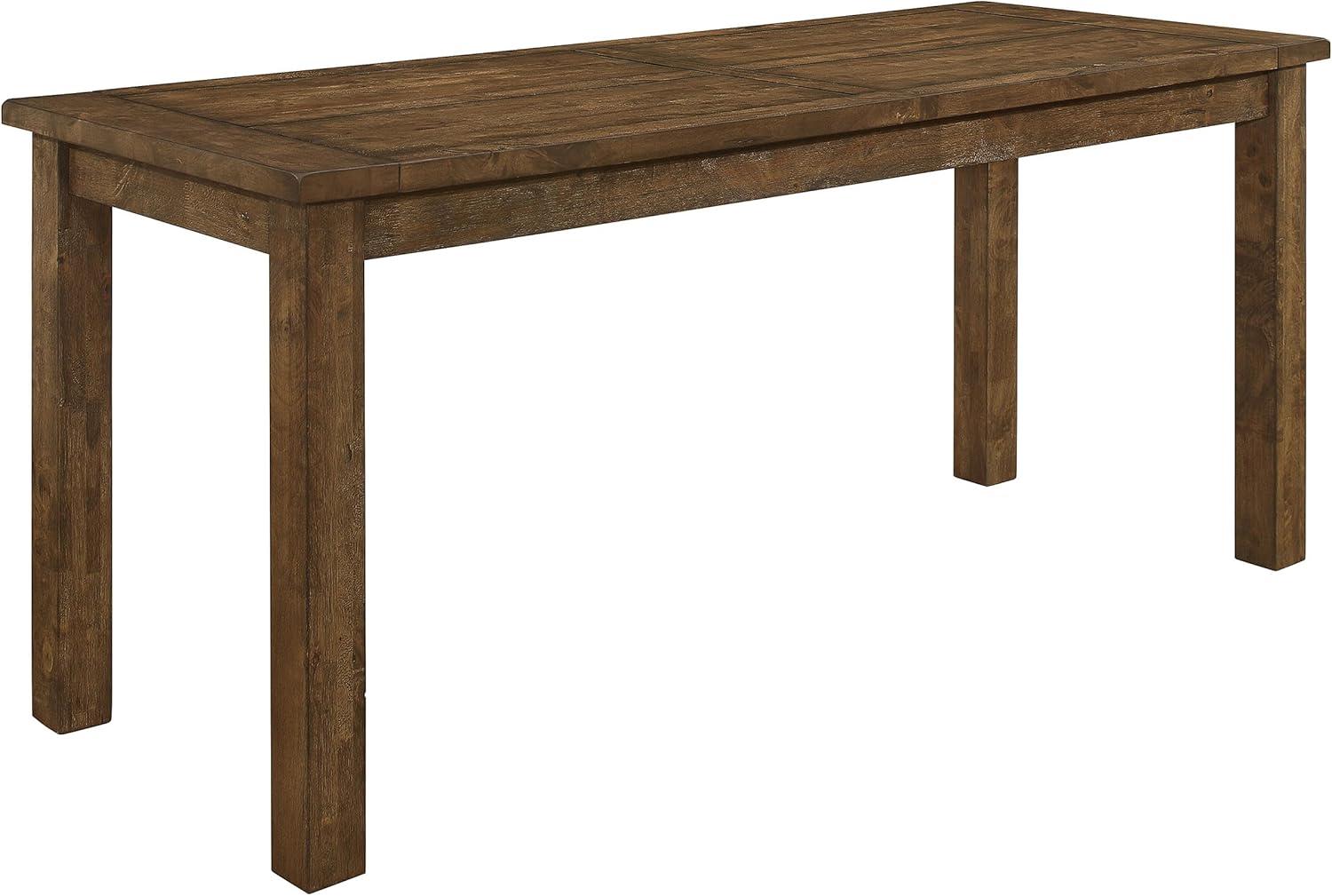 Coaster Company Coleman 83.75 in Rectangle Dining Table, Golden Brown