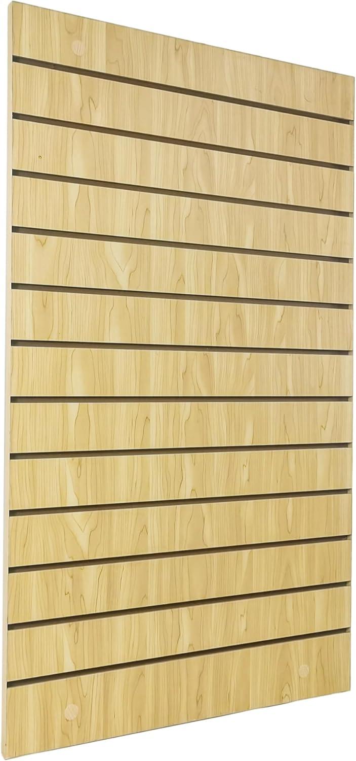 Maple Wood Grain 24x40 Wall Mount Slatwall Panel