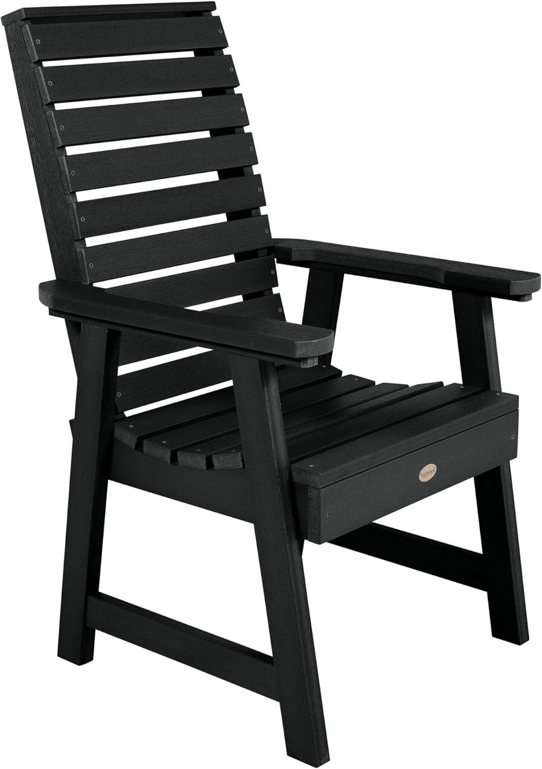 Highwood Weatherly Dining Chair - Dining Height, Outdoor, Eco-friendly, Synthetic Wood