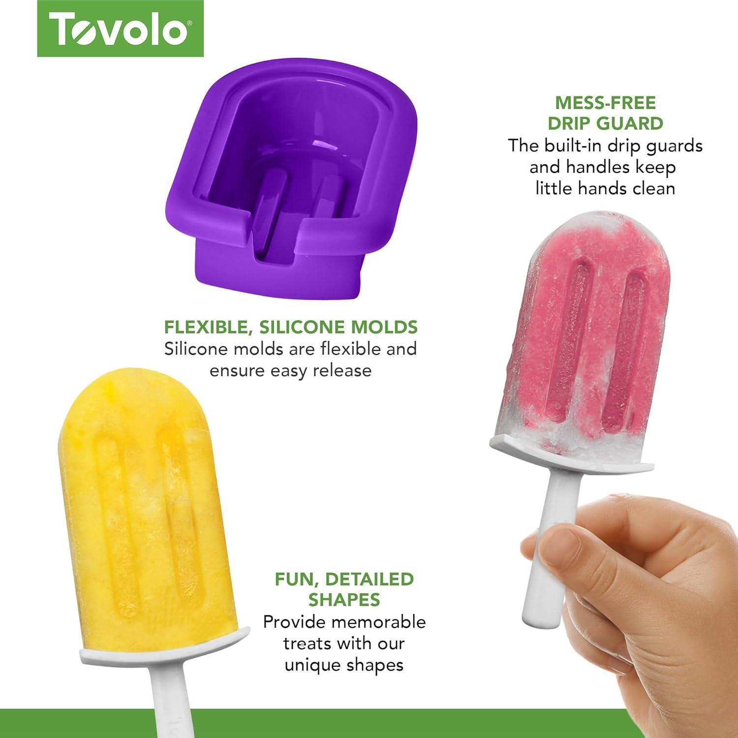 Tovolo Classic Stackable Pop Molds (Set of 4)