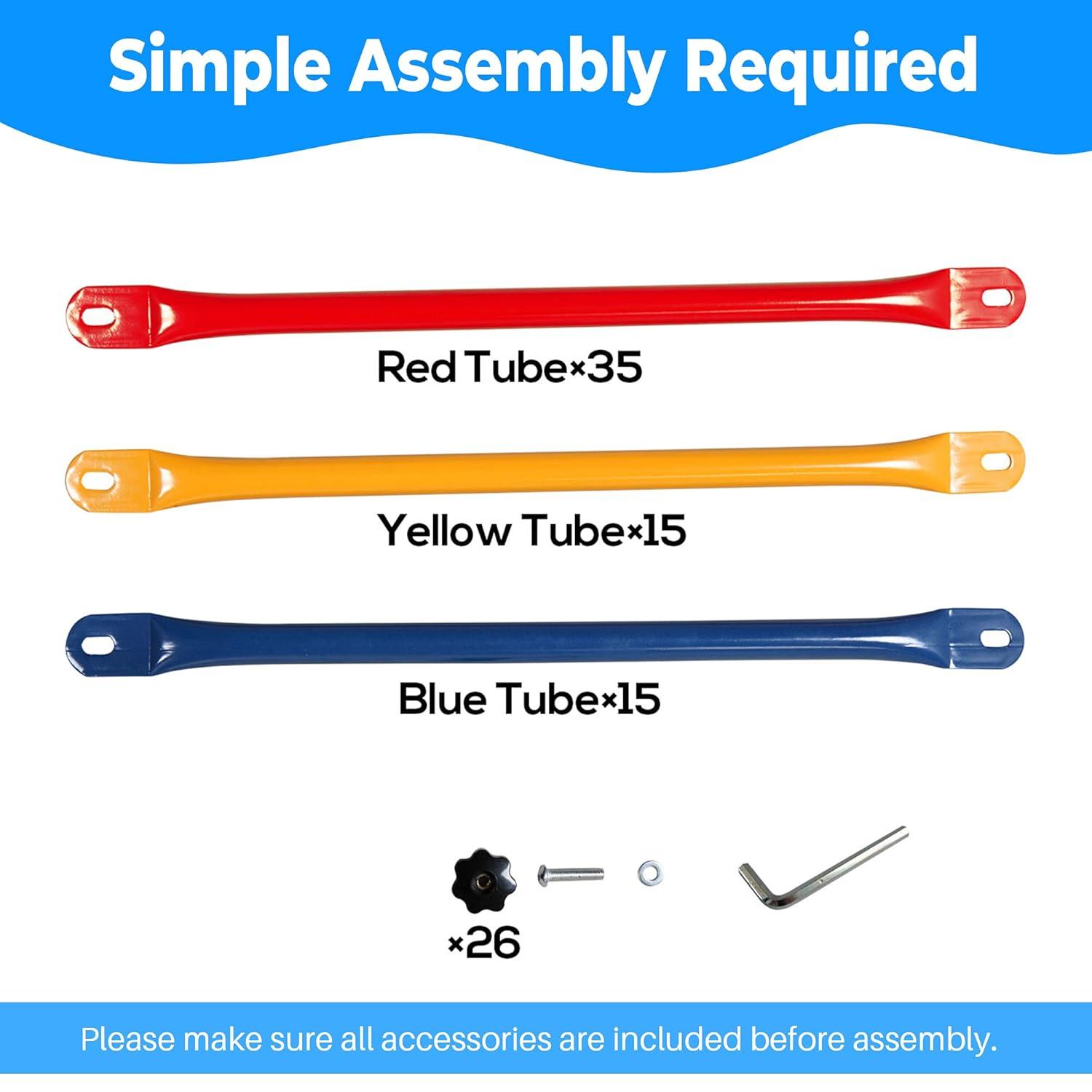 Hikids Dome Climber Play Center for Children Ages 3 to 8, Outdoor & Indoor Kids Jungle Gym Climbing Frame