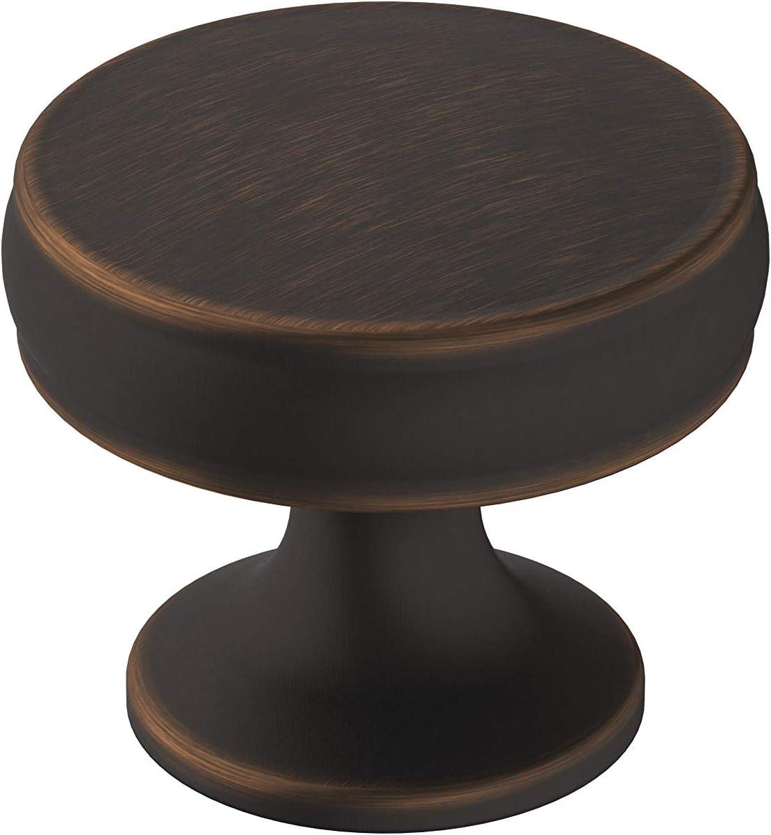 Amerock Renown Cabinet or Furniture Knob, 1-1/4 inch (32mm) Diameter