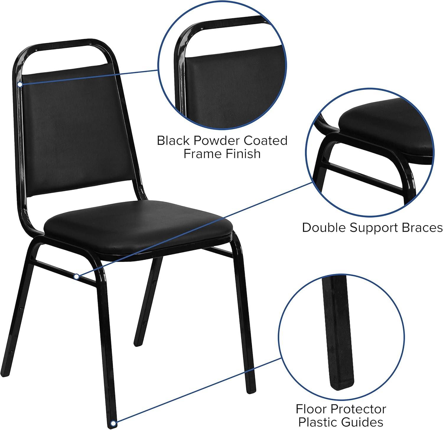 Amaya Trapezoidal Back Stacking Banquet Chair