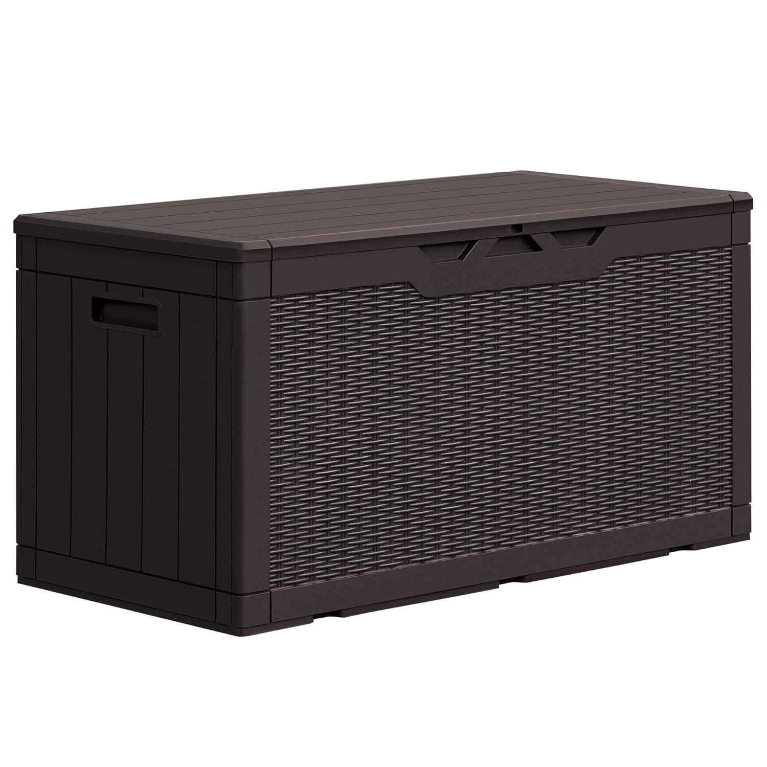 FLOORING CENTER LLC 100 Gallon Resin Deck Box