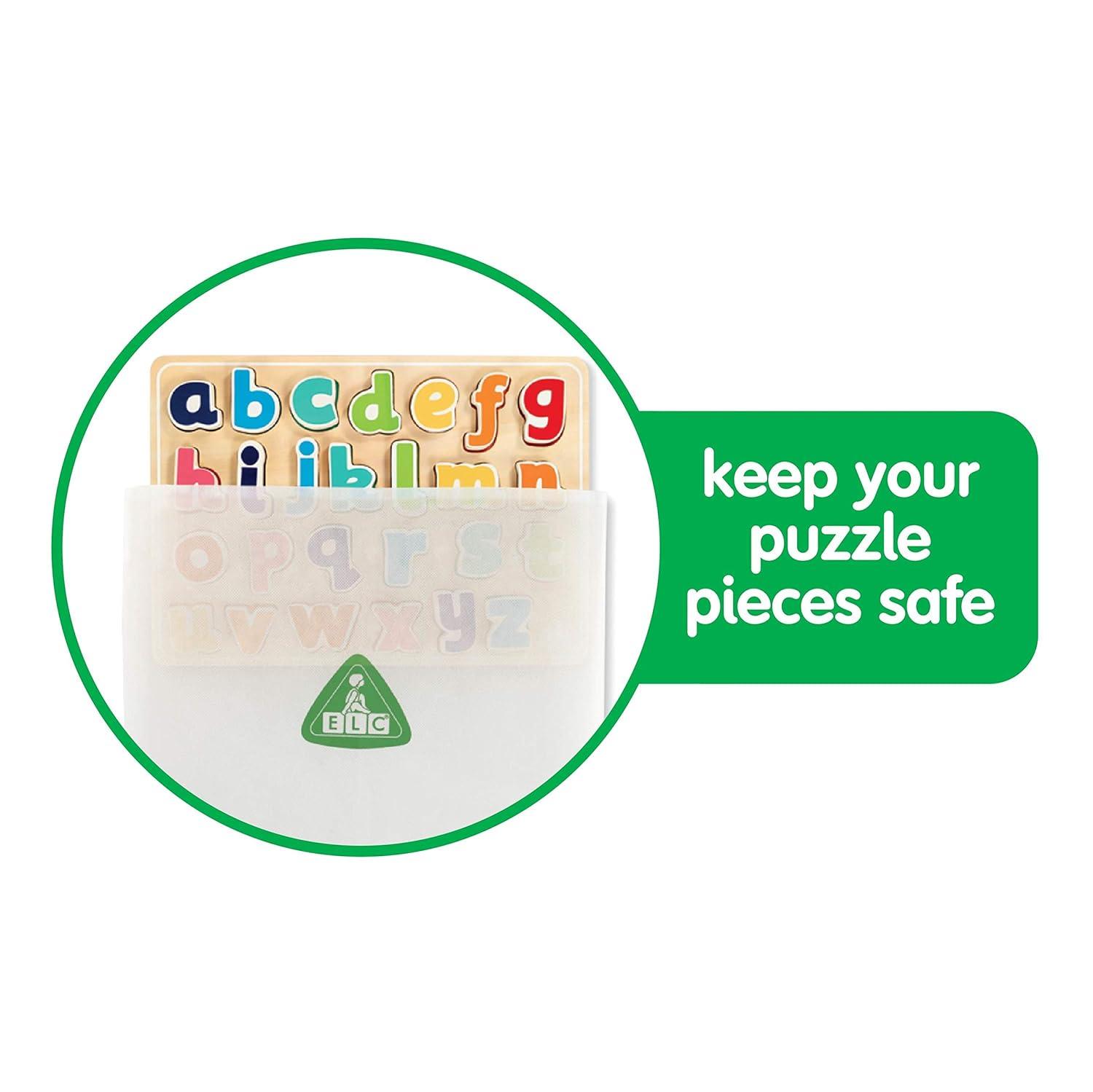 Early Learning Centre Alphabet Puzzle, Develops Hand Eye Coordination, Problem Solving, Learning to Read, Kids Toys for Ages 18 Month,  Exclusive