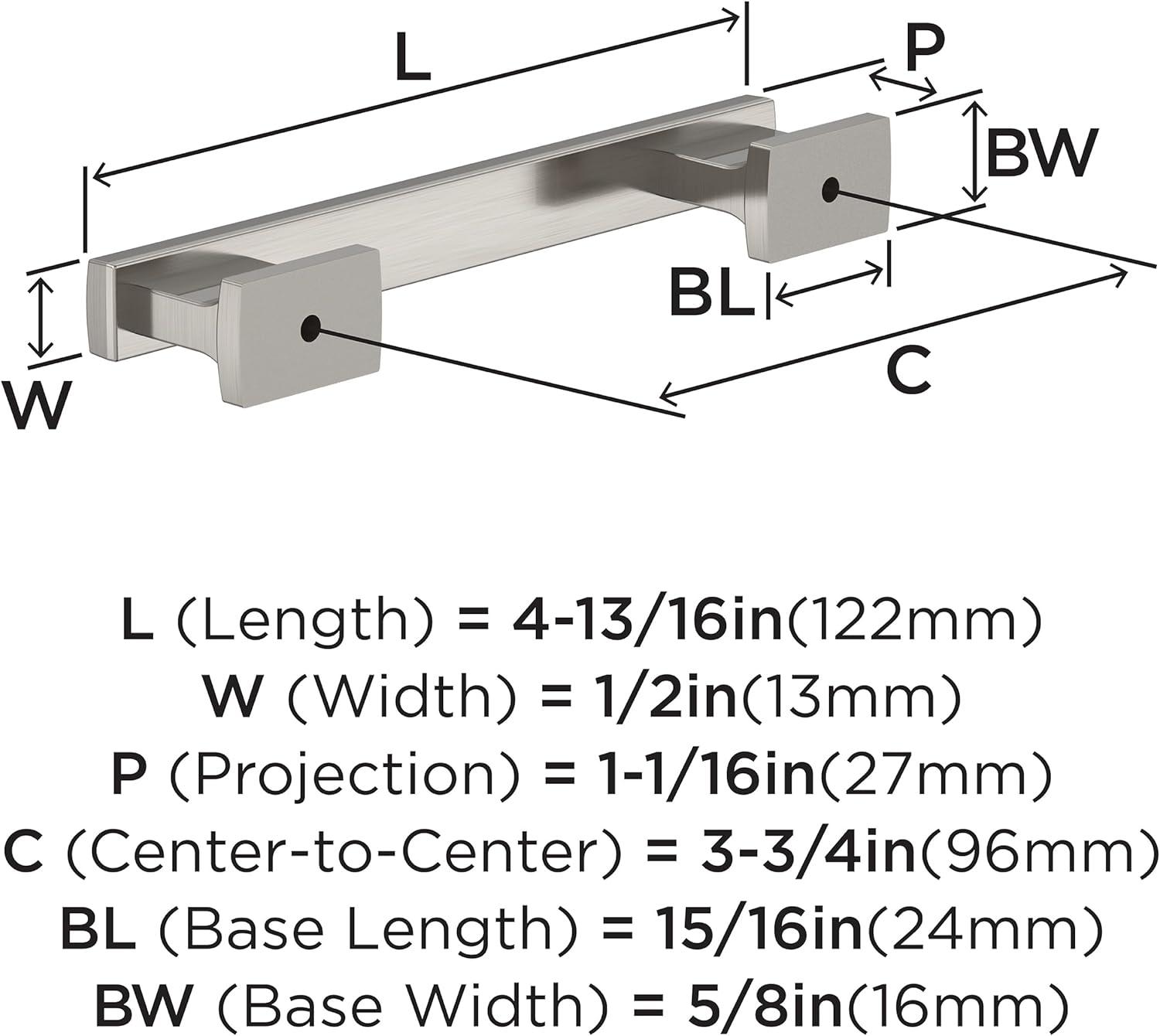 Bridgeport 3 3/4" Center Handle Pull Multipack