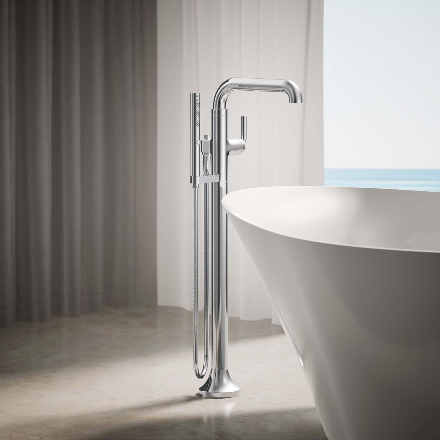 Tone Floor Mounted Clawfoot Tub Faucet