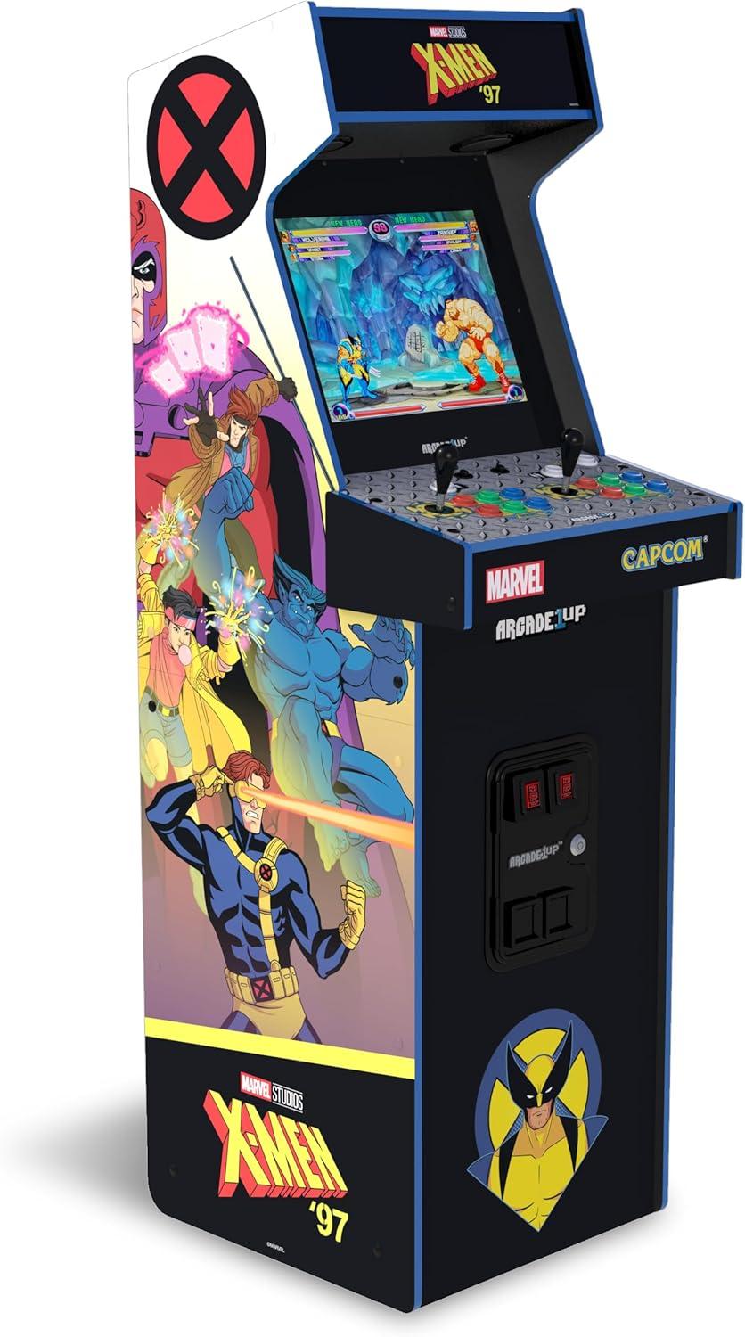 Arcade 1Up Arcade1Up Marvel Vs. Capcom 2 X-Men ‘97 Edition Deluxe Arcade Machine 8 Games in 1