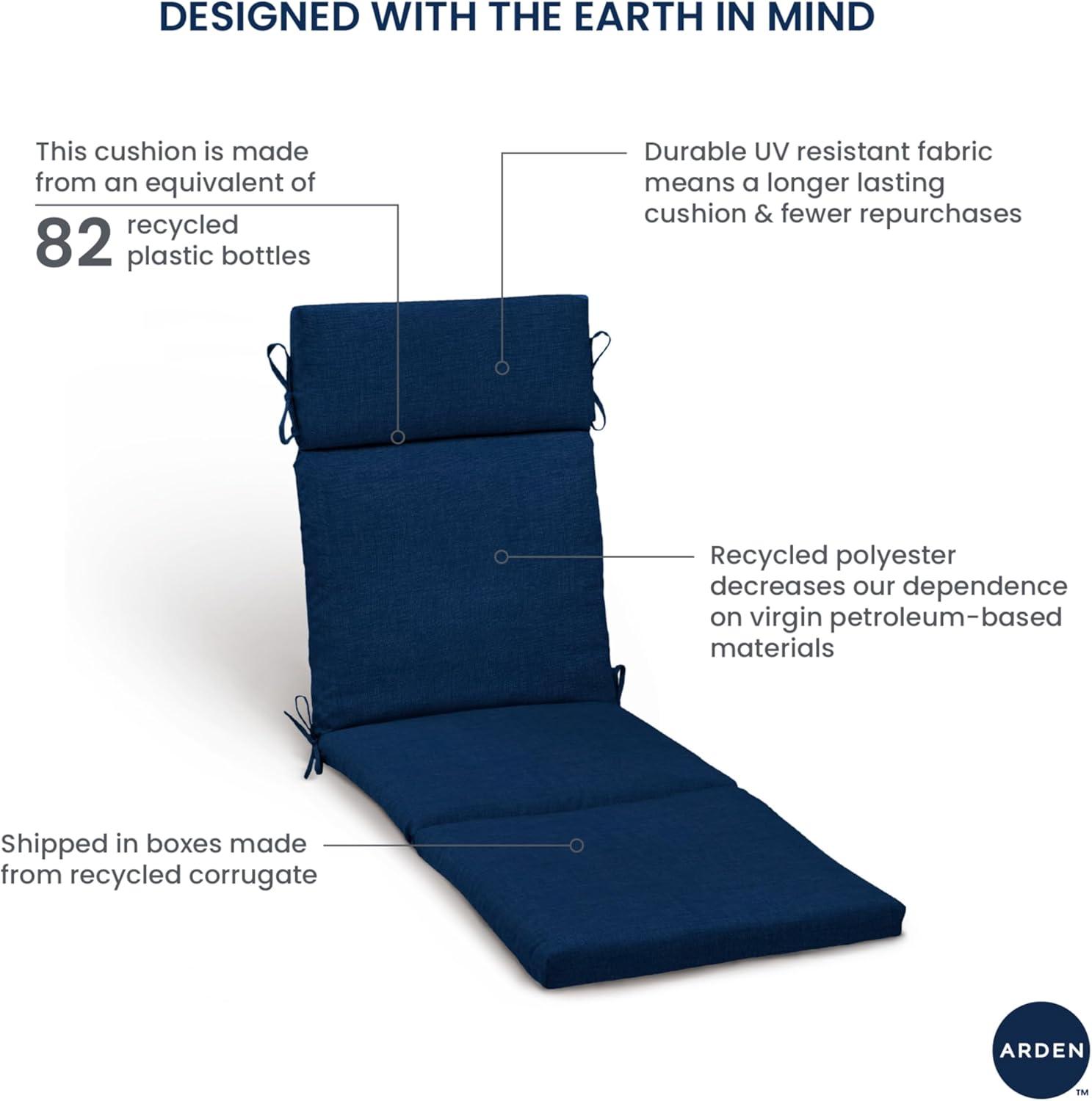 ARDEN Outdoor Chaise Lounge 3.5" Cushion