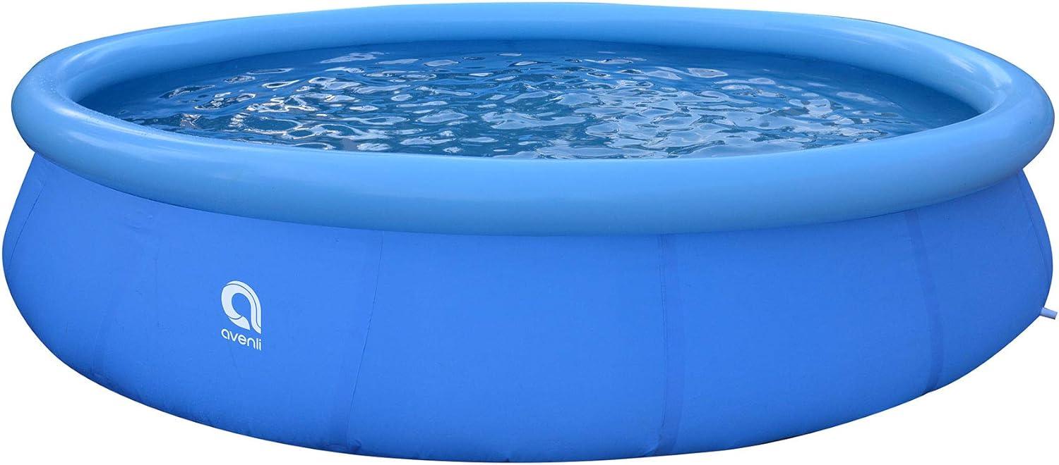 JLeisure JLeisure Prompt Set Inflatable Outdoor Backyard Swimming Pool