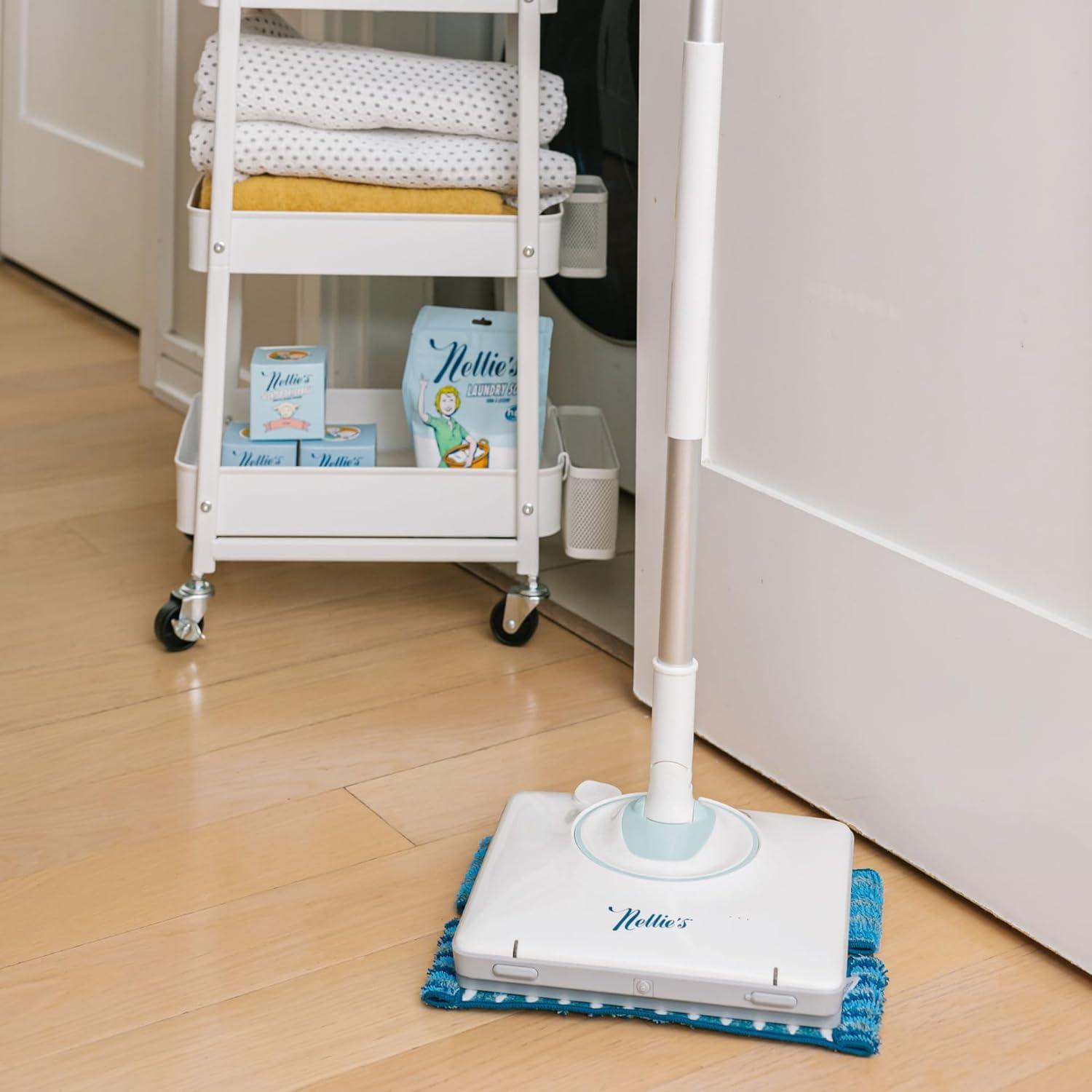 Nellie's Lightweight Cordless Rechargeable WOW Mop