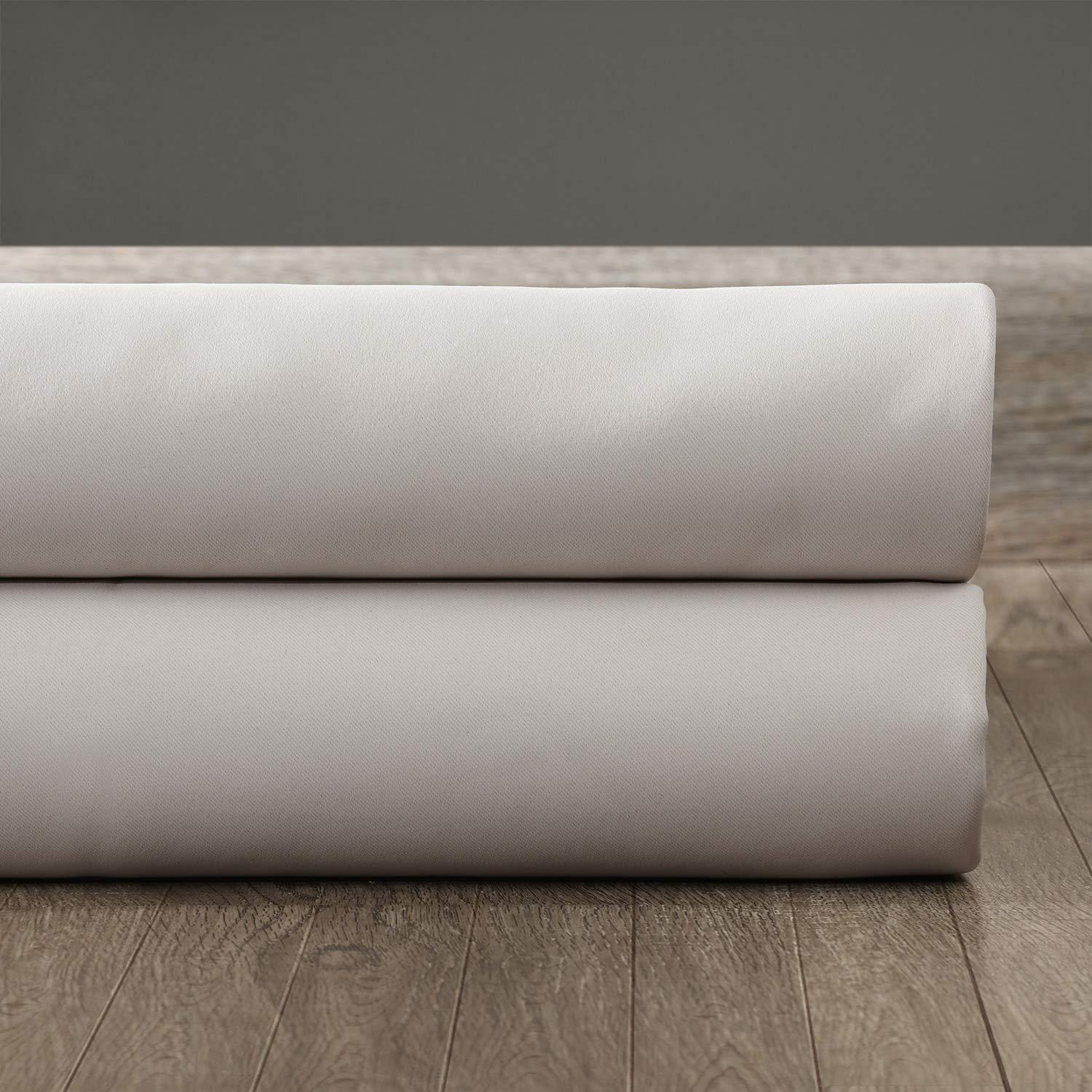 Half Price Drapes Alabaster Beige Room Darkening Curtains for Bedroom (1 Panel), 50W X 96L