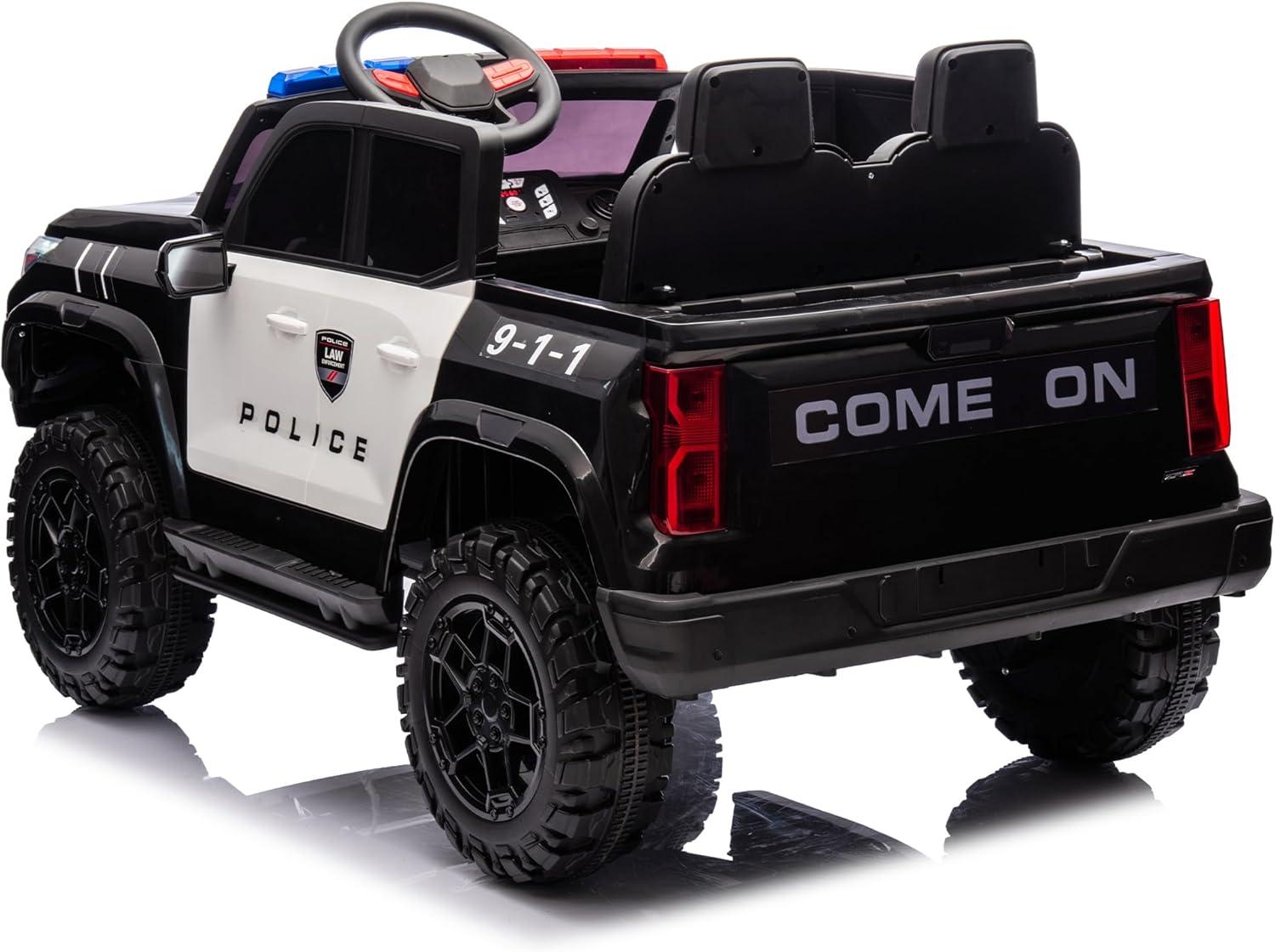 Funride 4WD 24 Volt Ride on Toys with Remote Control, 2 Seater Power Car Wheels UTV Toys, Ride on Truck Car w/ Electric Dump Bed, Shovel, Bluetooth Music