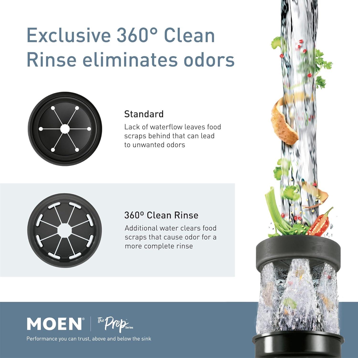 Moen GX50C GX Series 1/2 hp Garbage Disposal by Moen