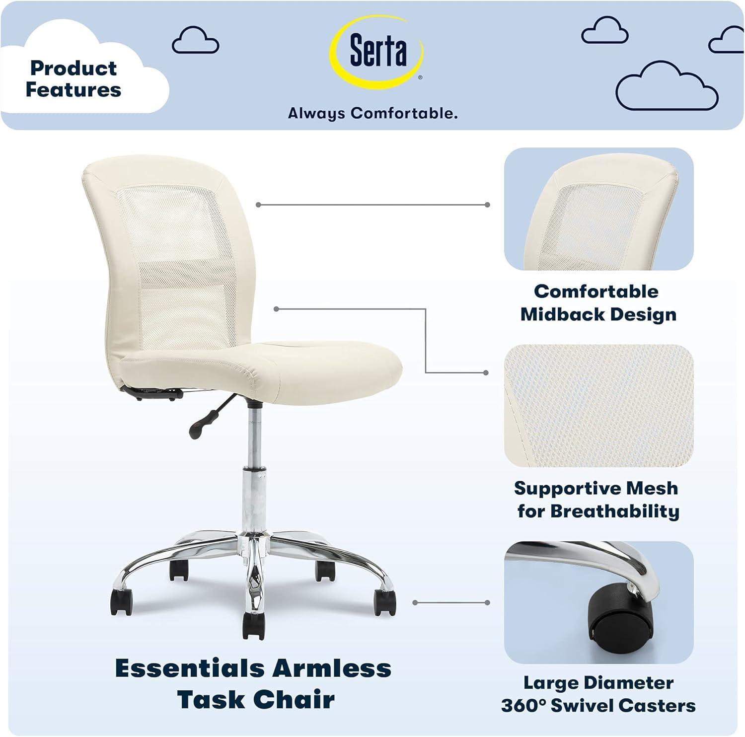 Essentials Computer Chair - Serta