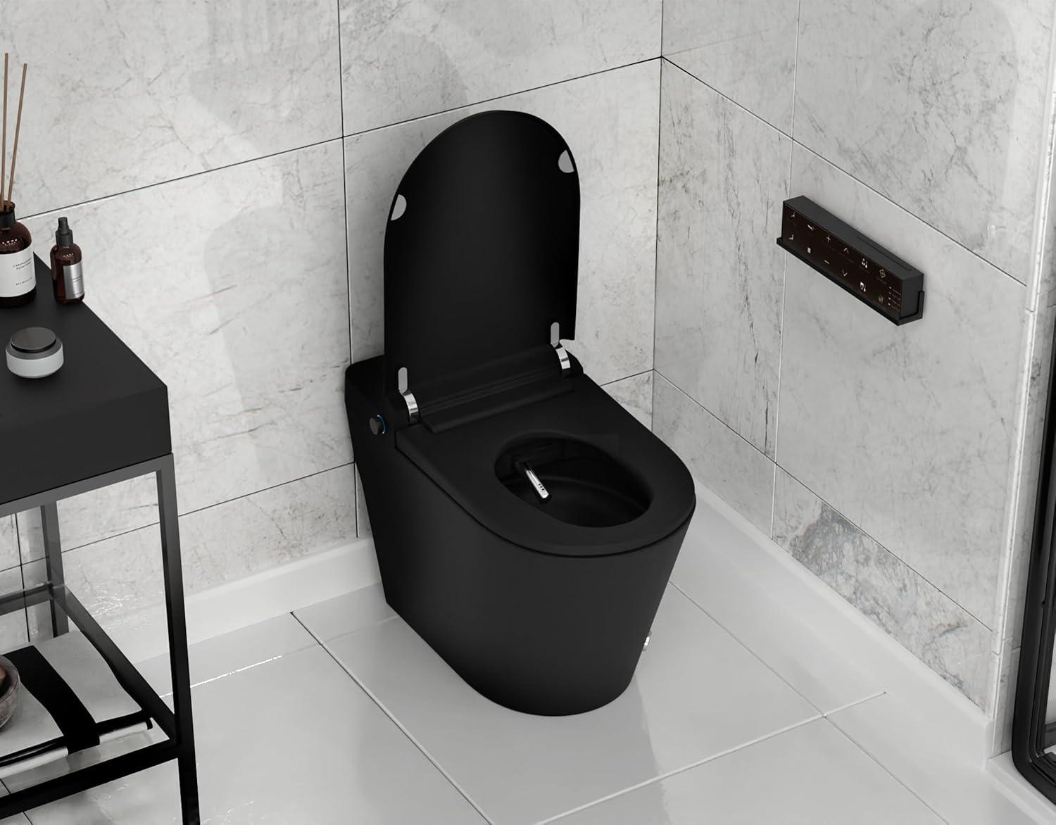 ENVO Echo Elongated Smart Toilet Bidet in Matte Black