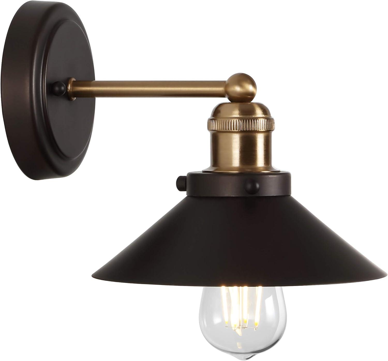 July Collection Industrial Charm Sconce in Oil Rubbed Bronze - 7.88 in