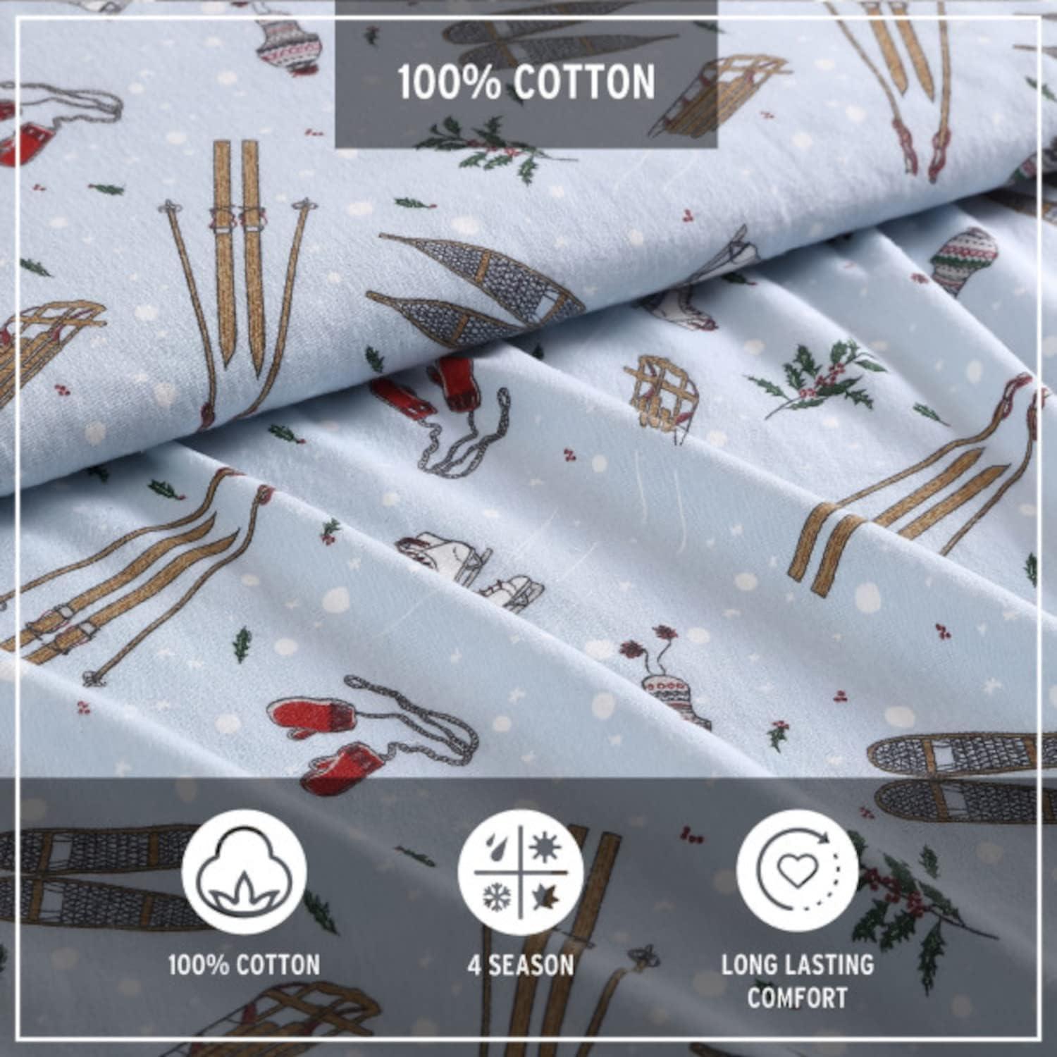 Patterned Flannel Sheet Set - Eddie Bauer