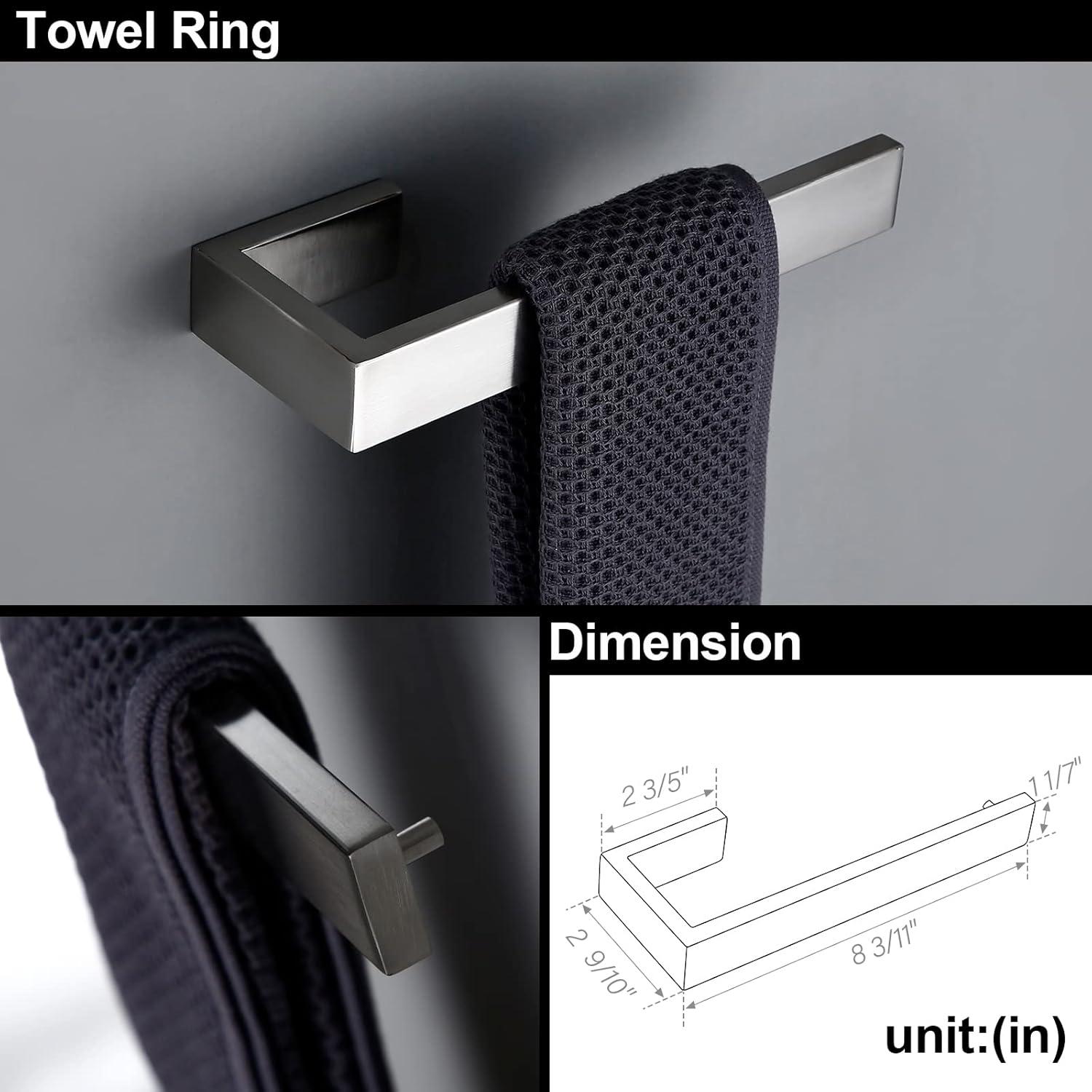 4 - Piece Bathroom Hardware Set