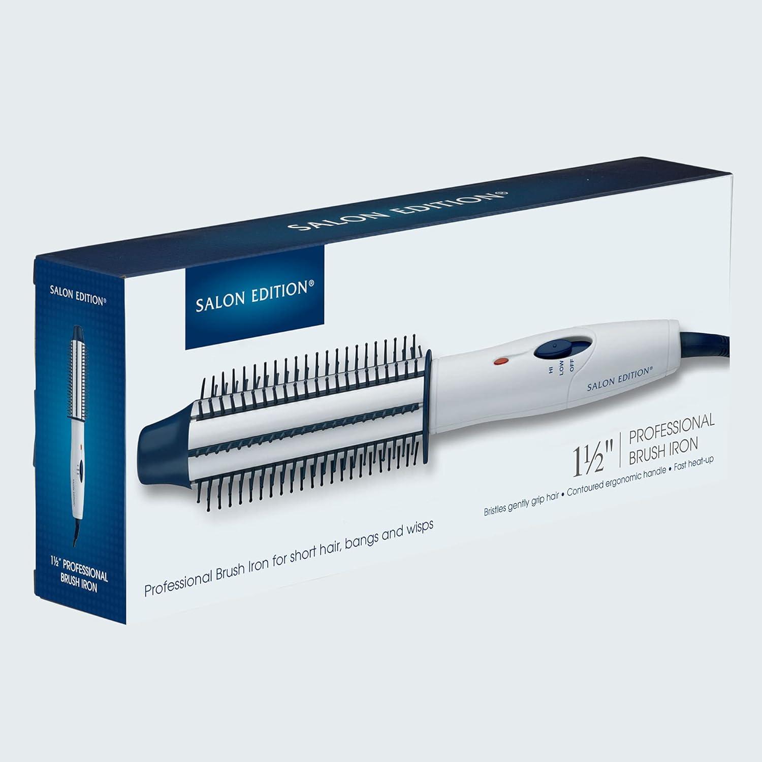Hair Styling Brush Iron | Smooth 2nd Day Hair Styles (1-1/2 in)