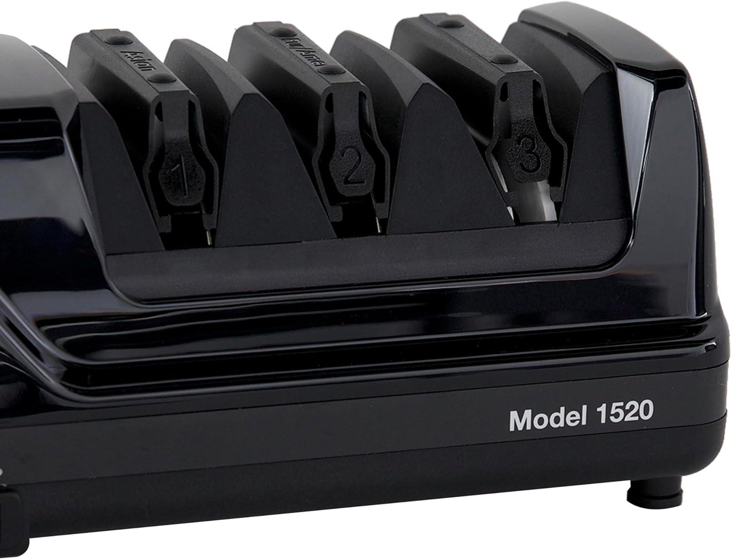 Chef'sChoice Model 1520 Electric Sharpener - 2-Stage 15°/20° Dizor
