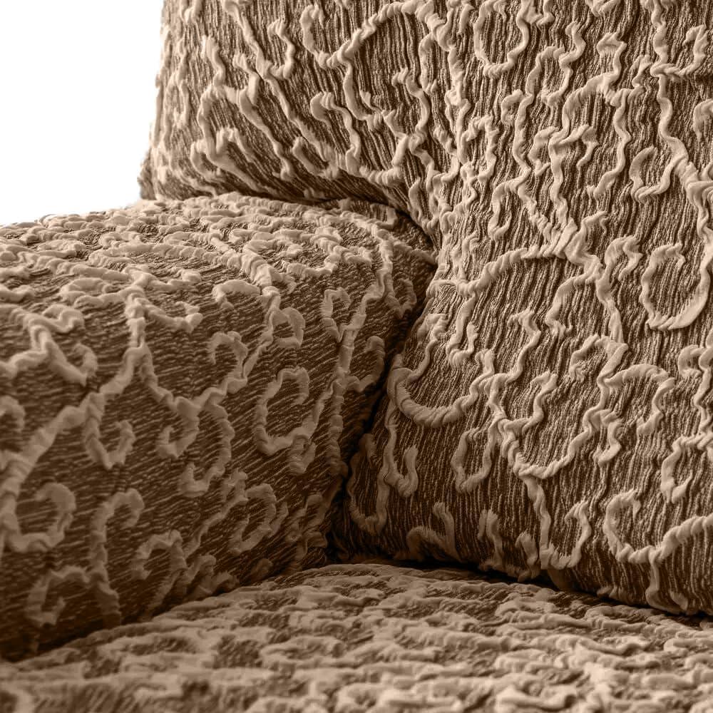 Stretchy Slipcover for Recliner 3-seater Sofa - Premium Quality & Style - Jacquard Collection