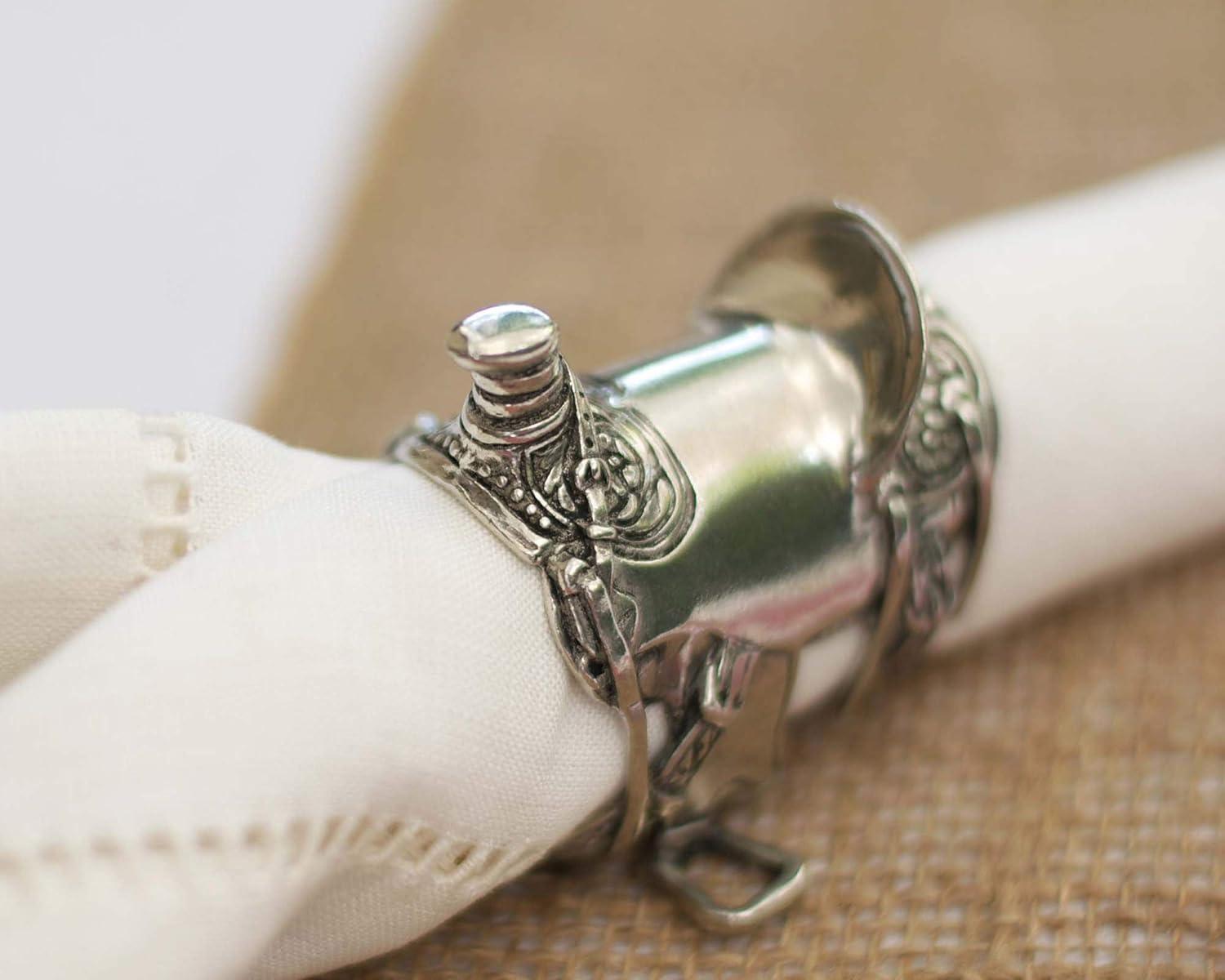 Vagabond House Western Metal Napkin Ring