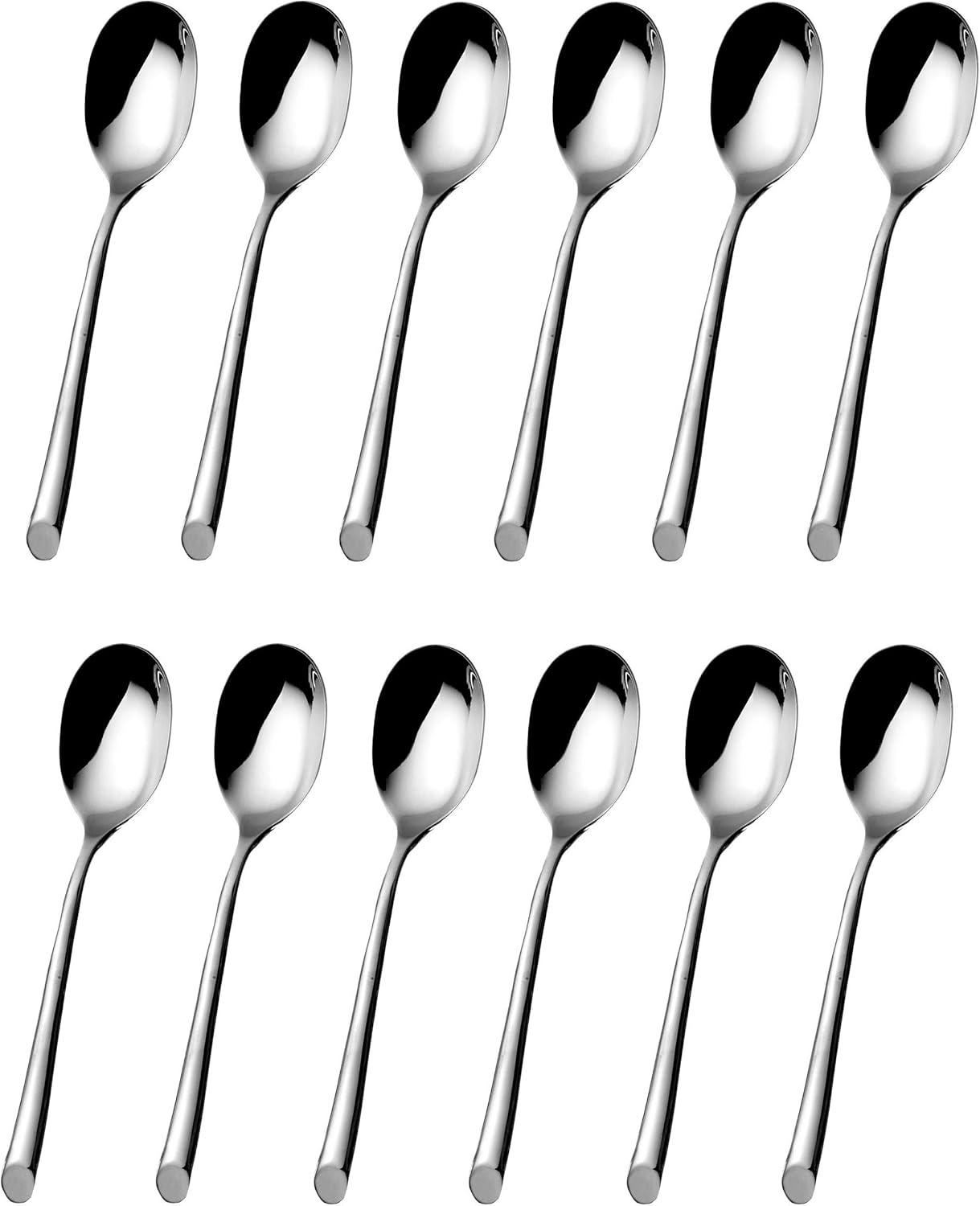 Towle Living Wave Stainless Steel Teaspoon (Set of Twelve)