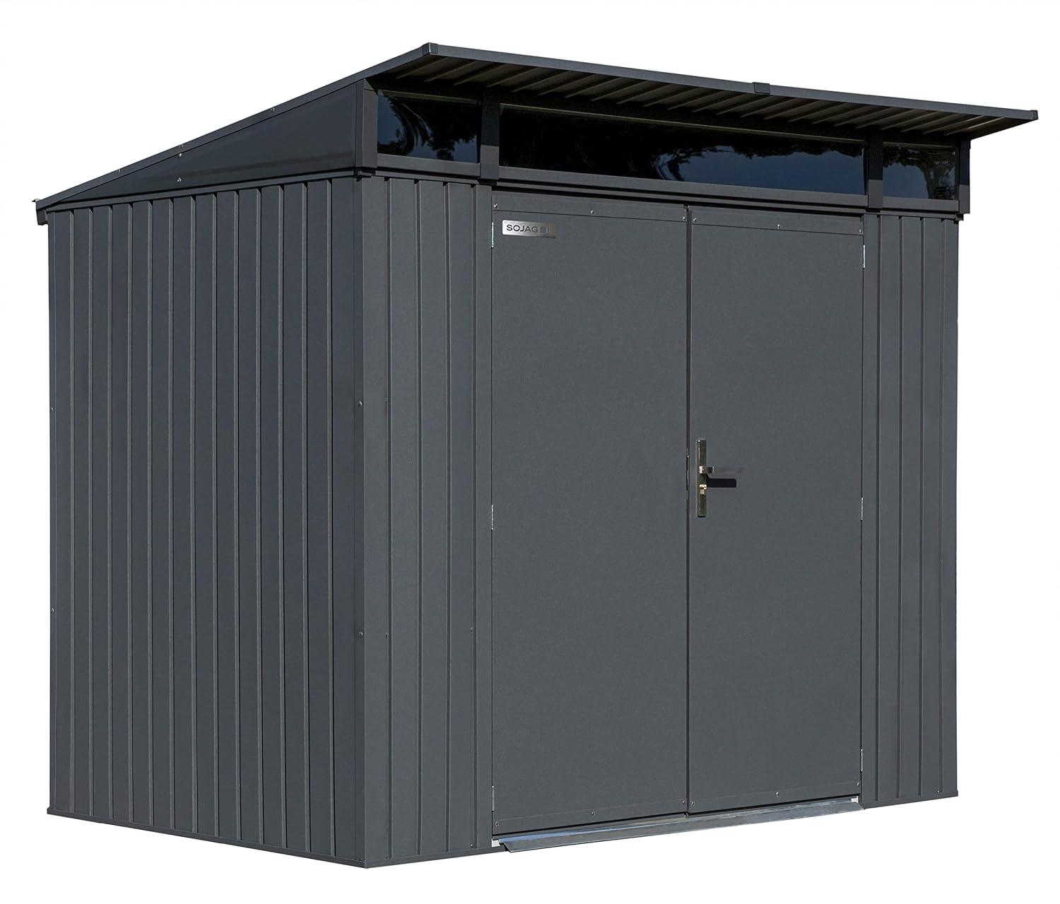 Arrow Sojag 5 ft. W x 8 ft. D Metal Vertical Storage Shed