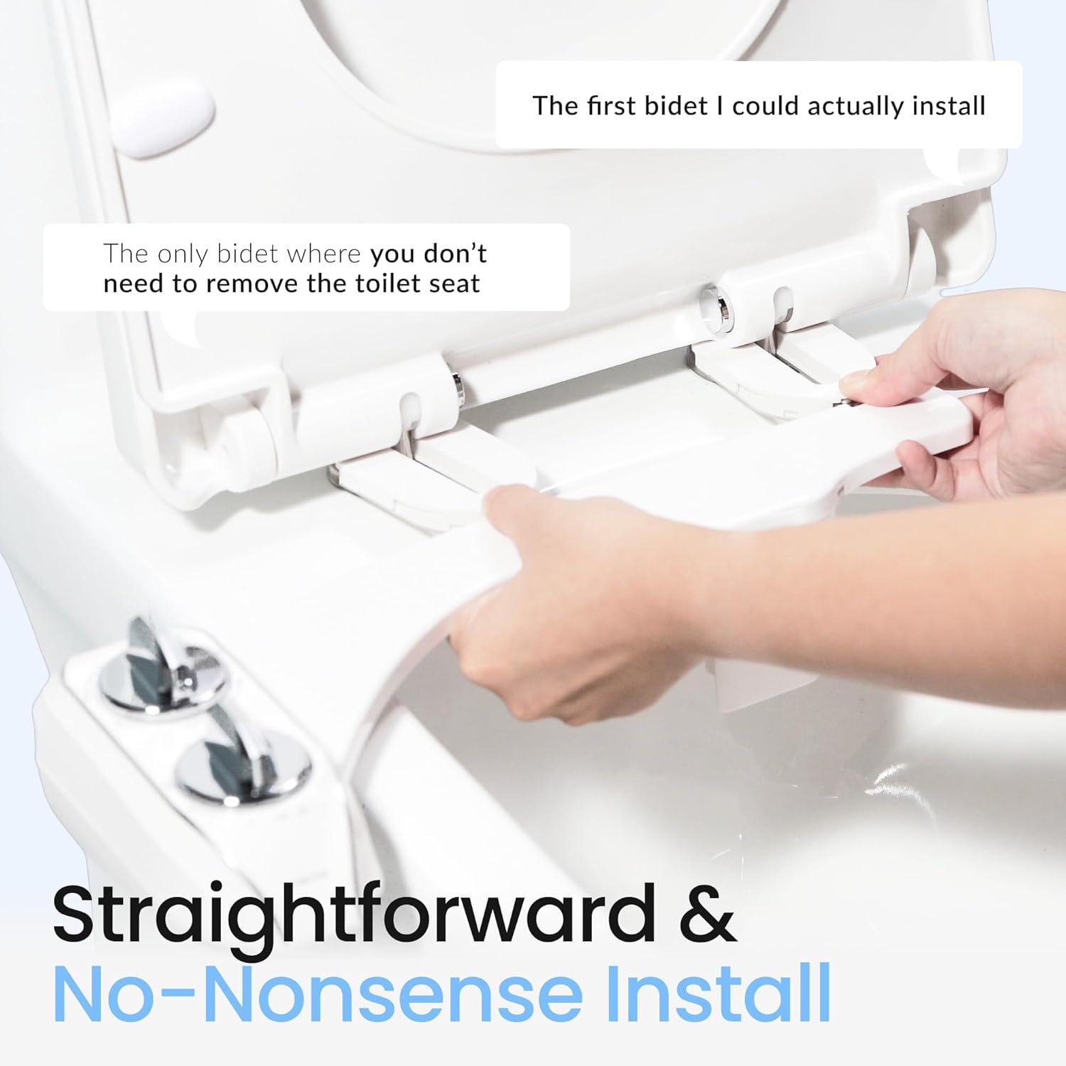 LUXE Bidet NEO 320 Plus Bidet Attachment Chrome