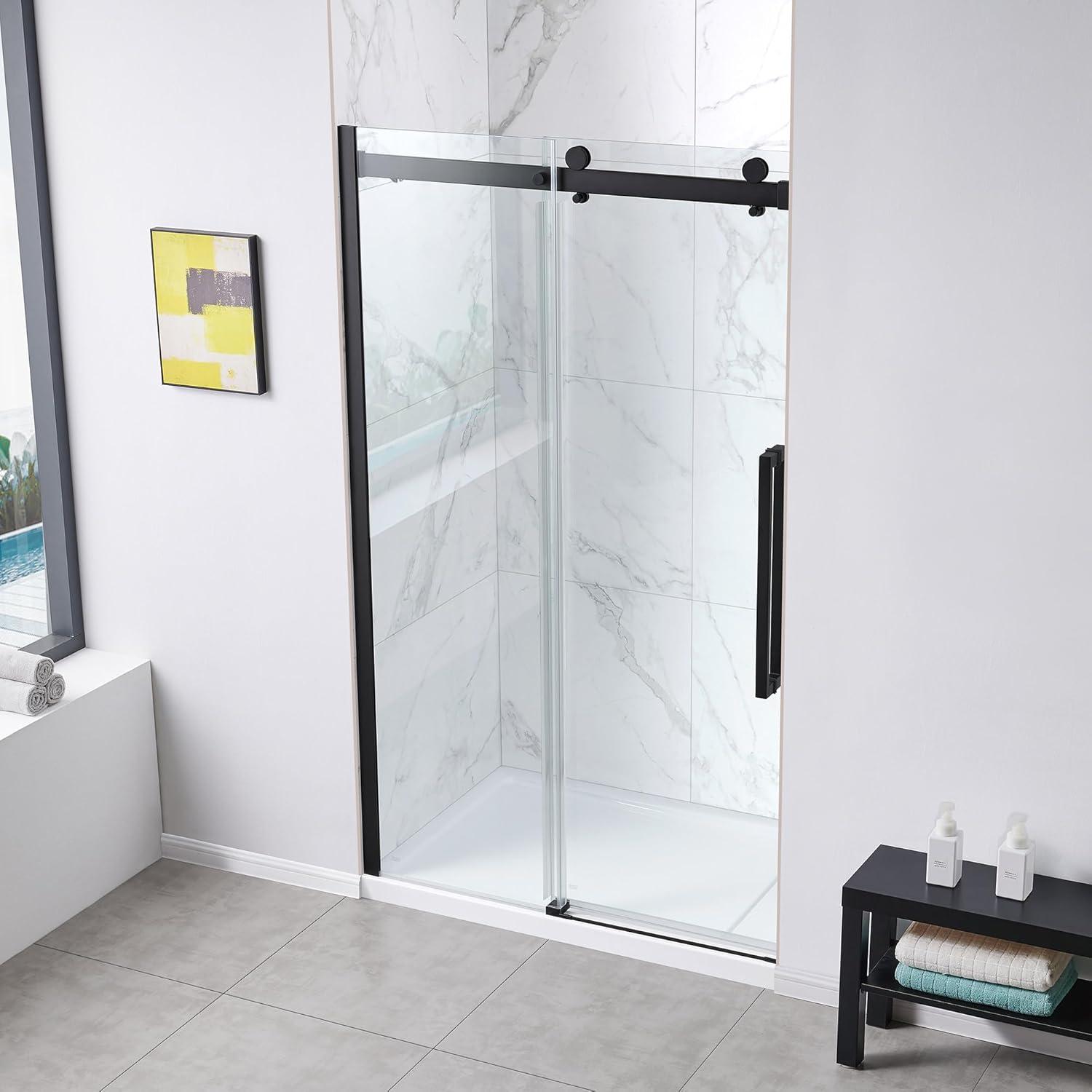OVE Decors Bel Soft Close 2-Piece 32" x 48" x 81" Base/Door Rectangular Alcove Shower Kit