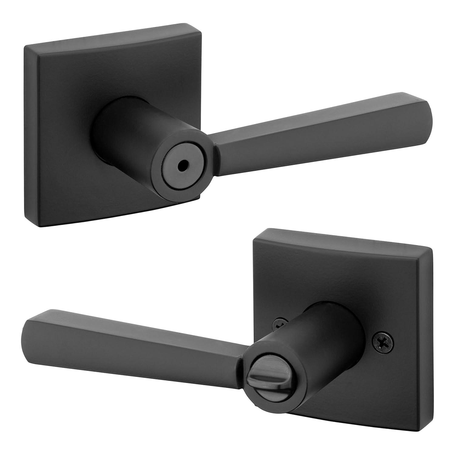 Baldwin 353Spl-Sqr Spyglass Privacy Door Lever Set