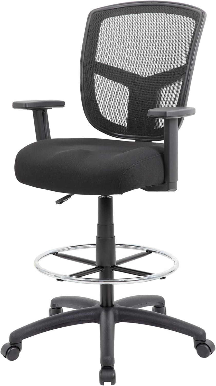 Boss Office Products Mesh Drafting Chair