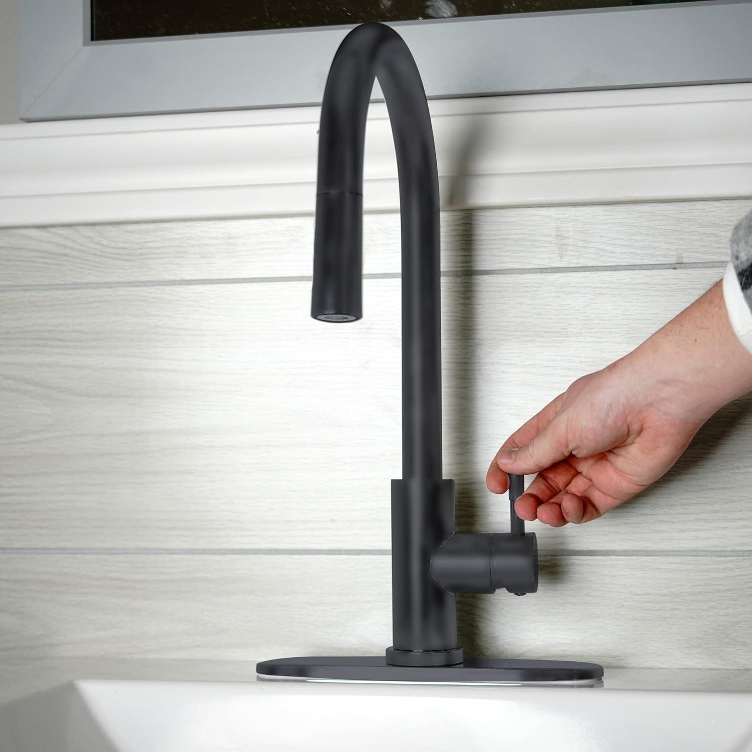 Empire Brass SL4000BMT-A Faucet Single Handle Black