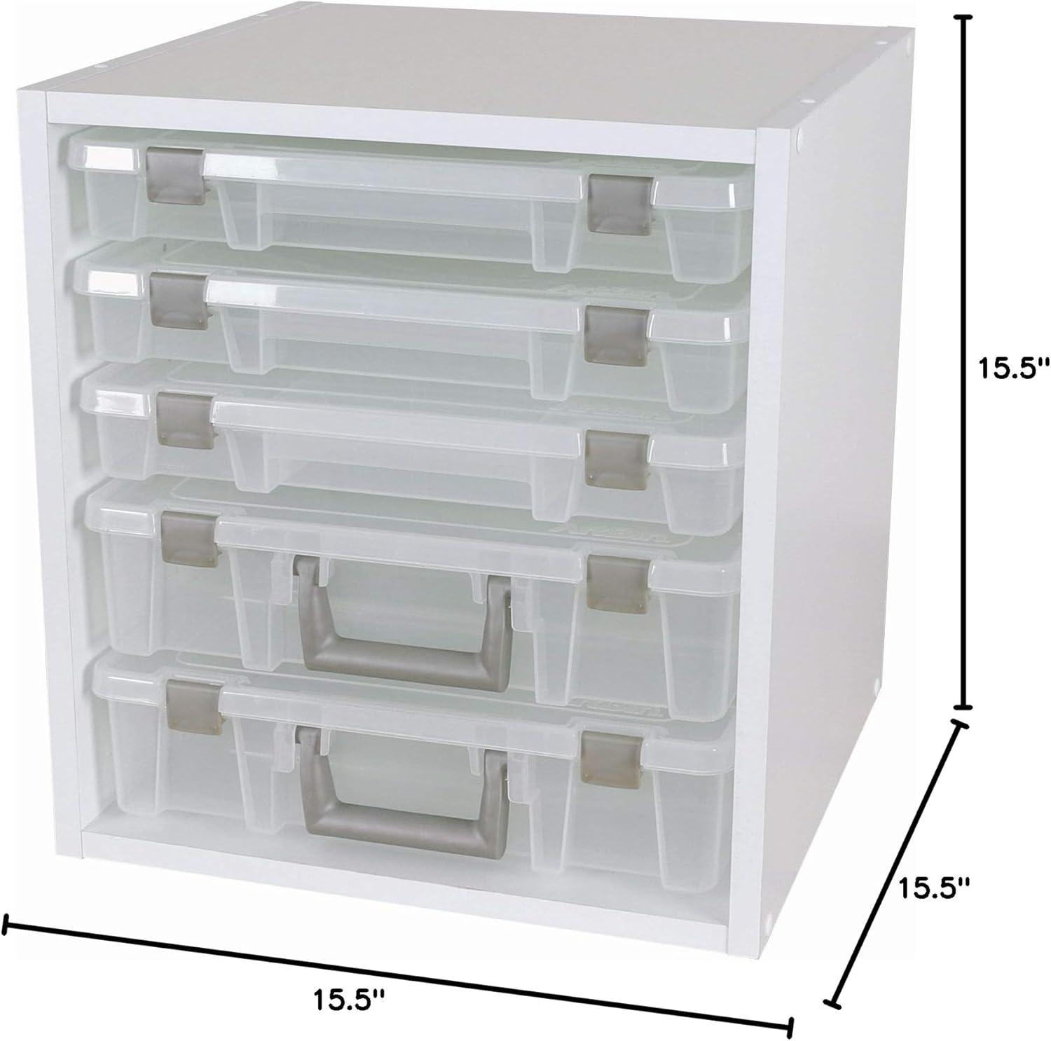 ArtBin 6855SC ArtBin Super Satchel Cube - Empty-15.5''X16.75''X15.625'' White