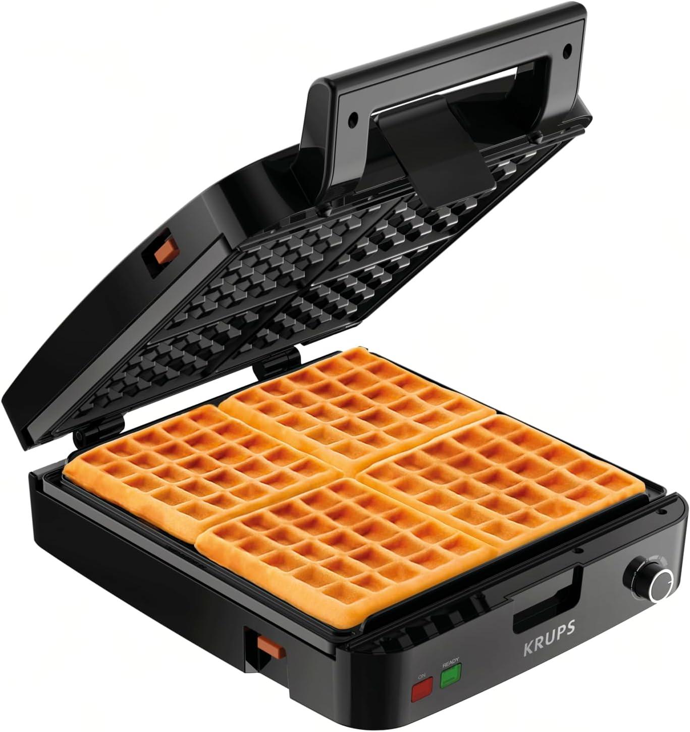 Krups 4 Slice Belgian Waffle Maker